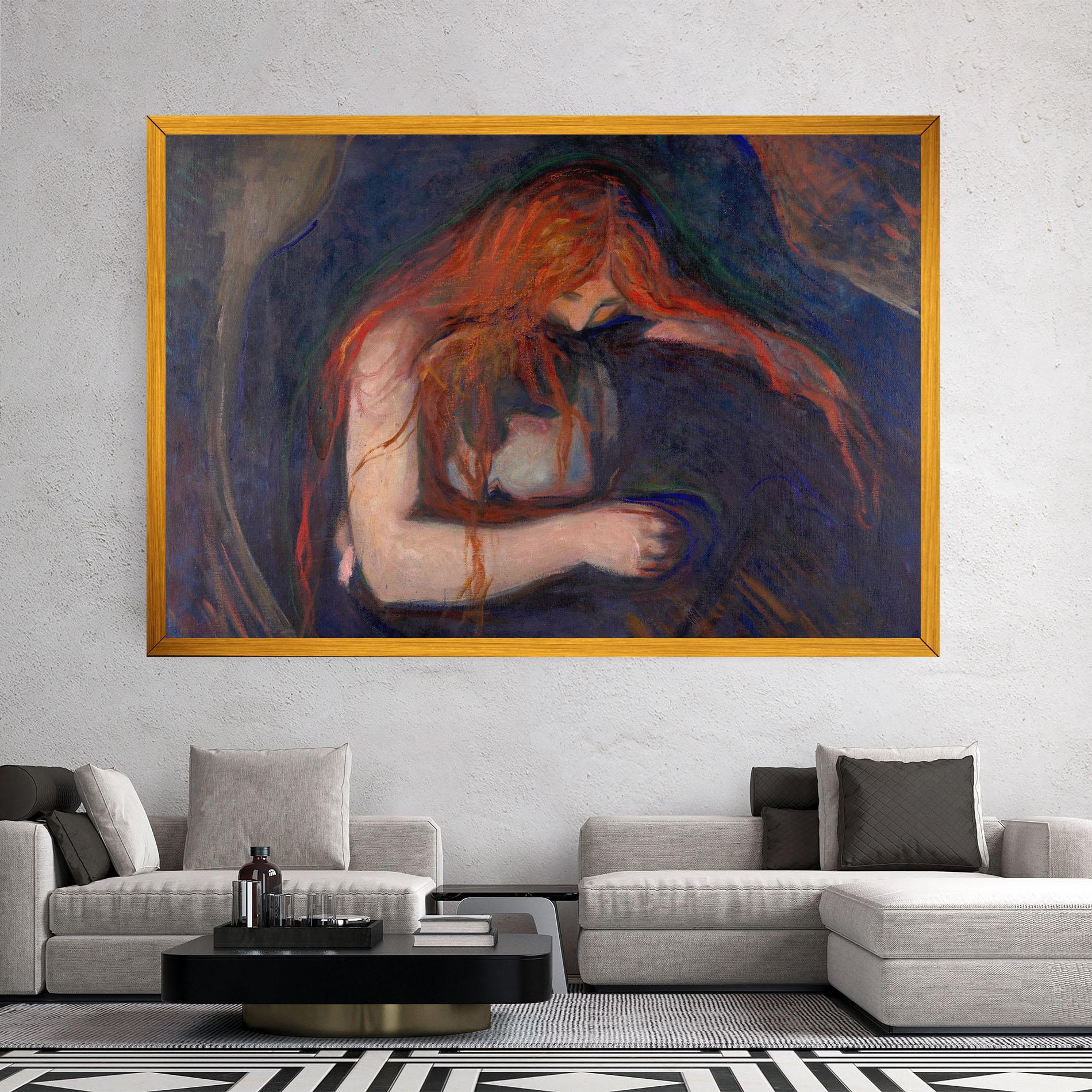 Vászonkép Vampire mockup 2