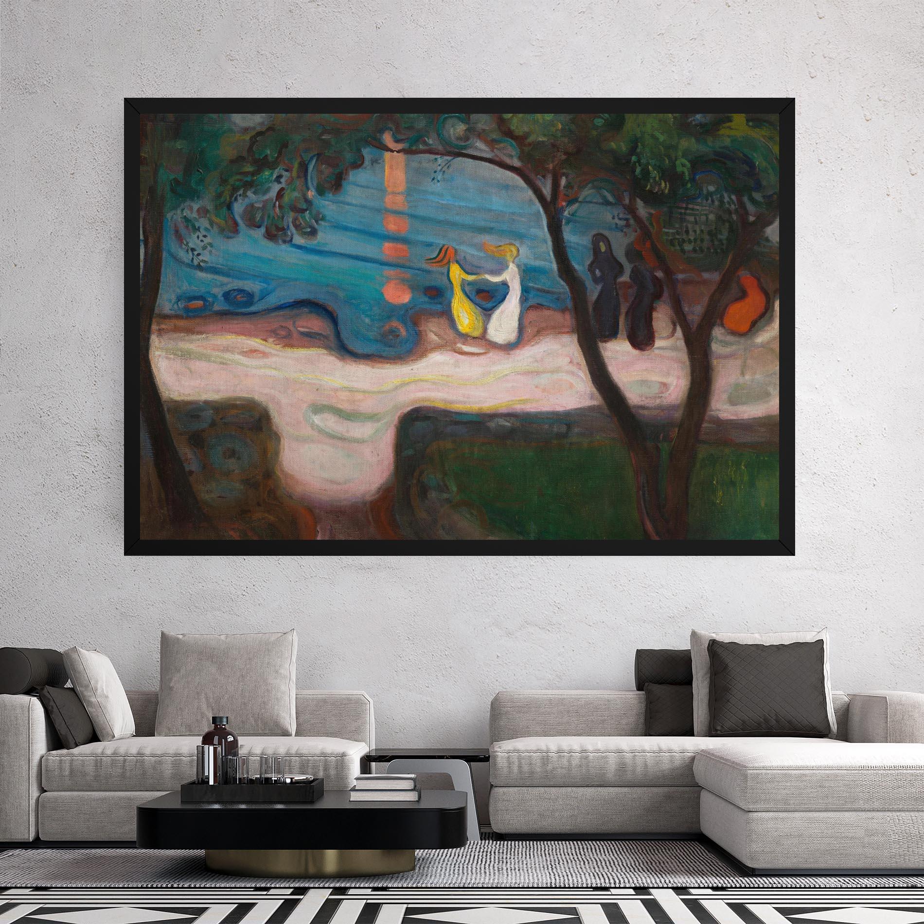 Vászonkép Dance On The Beach mockup 2