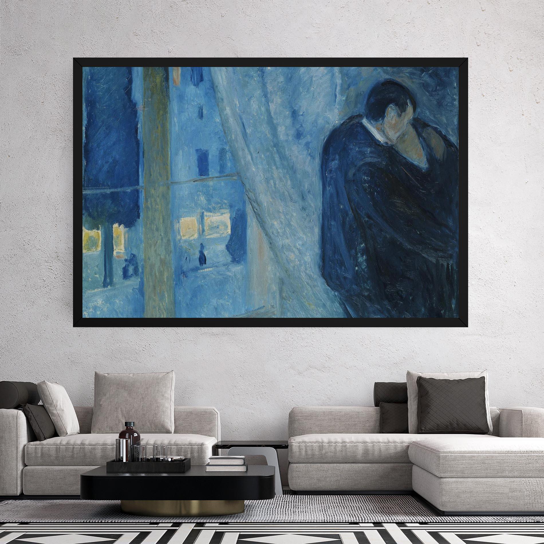 Vászonkép Kiss By The Window mockup 2