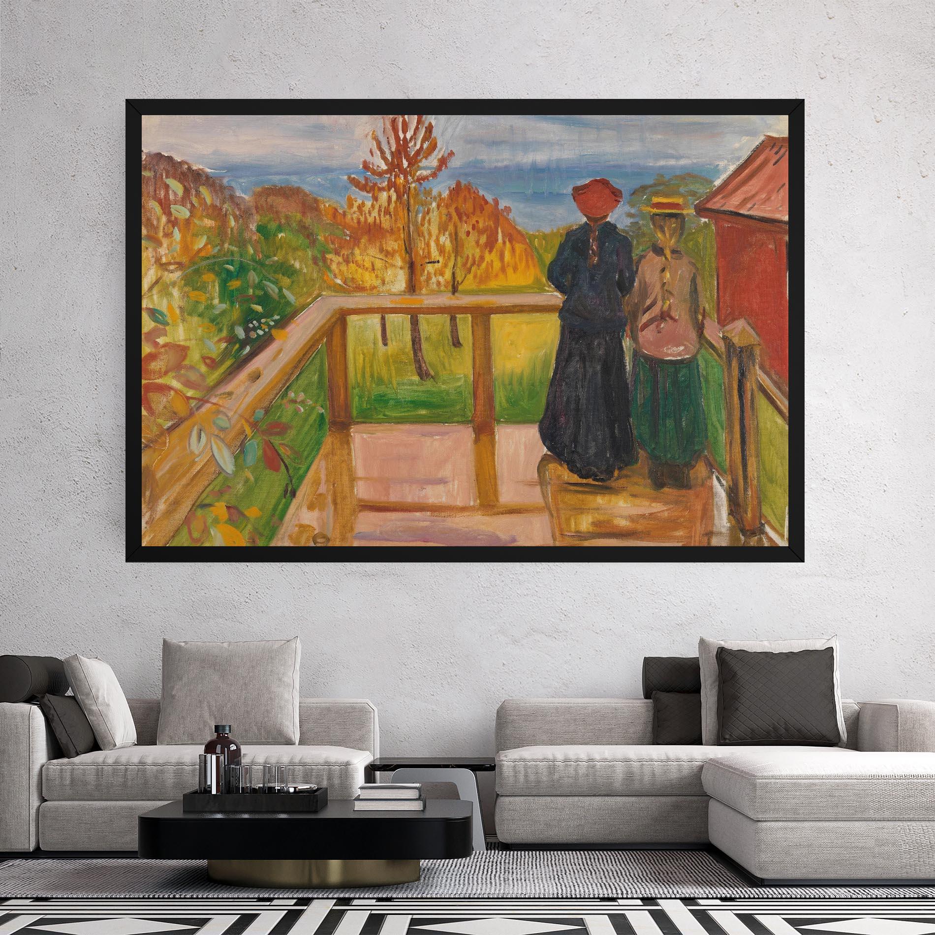 Vászonkép On The Veranda mockup 2