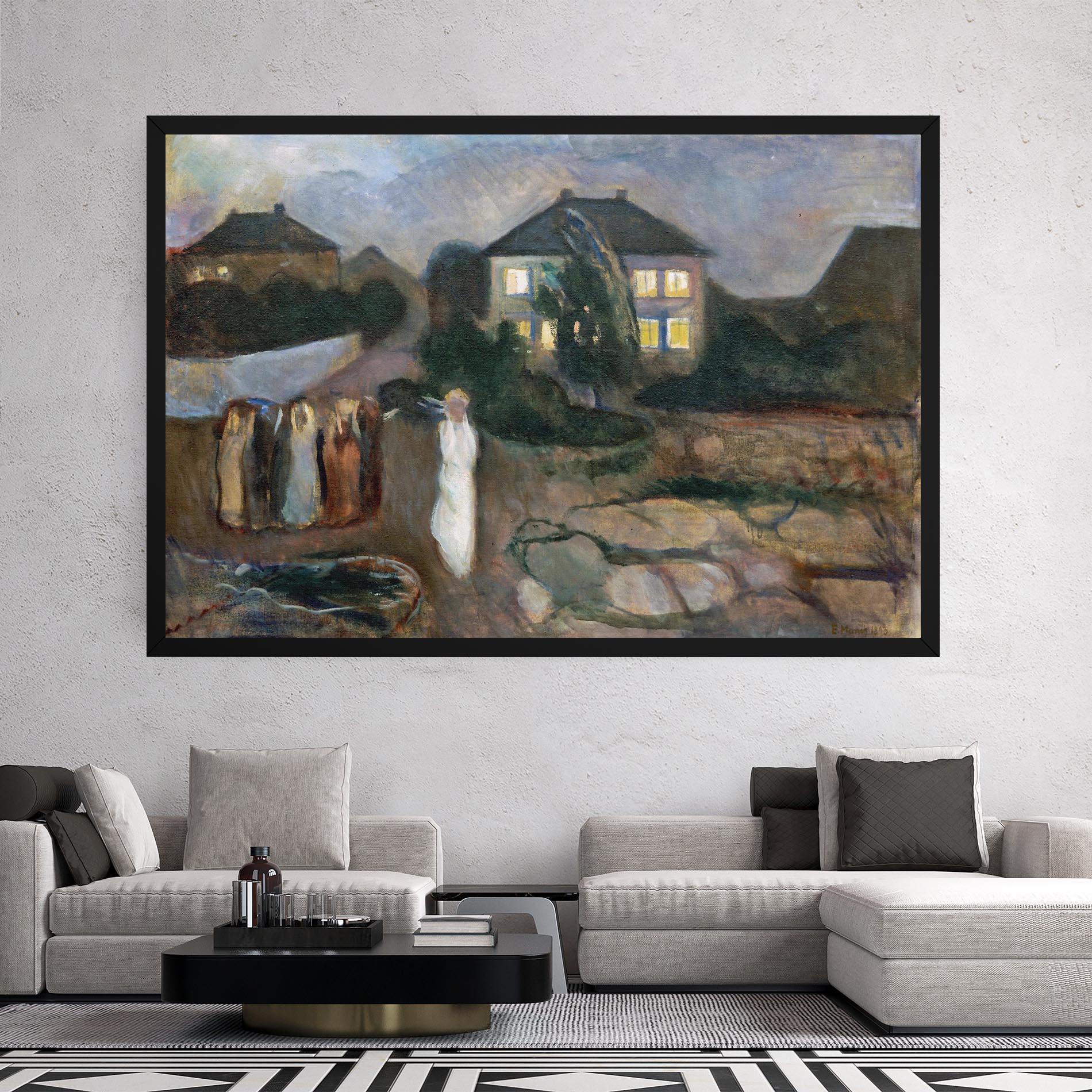 Vászonkép The Storm mockup 2