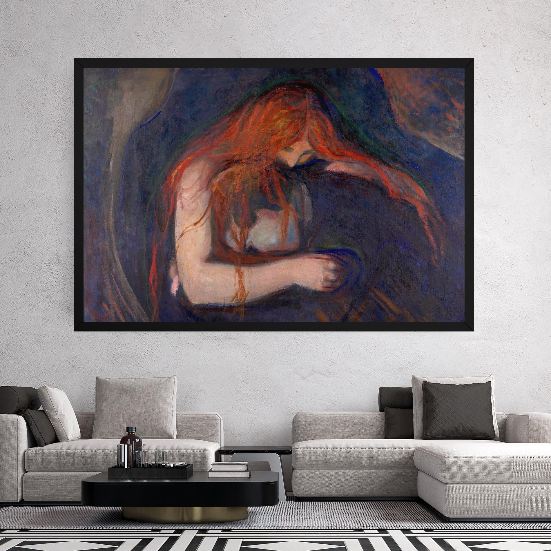 Vászonkép Vampire mockup 2