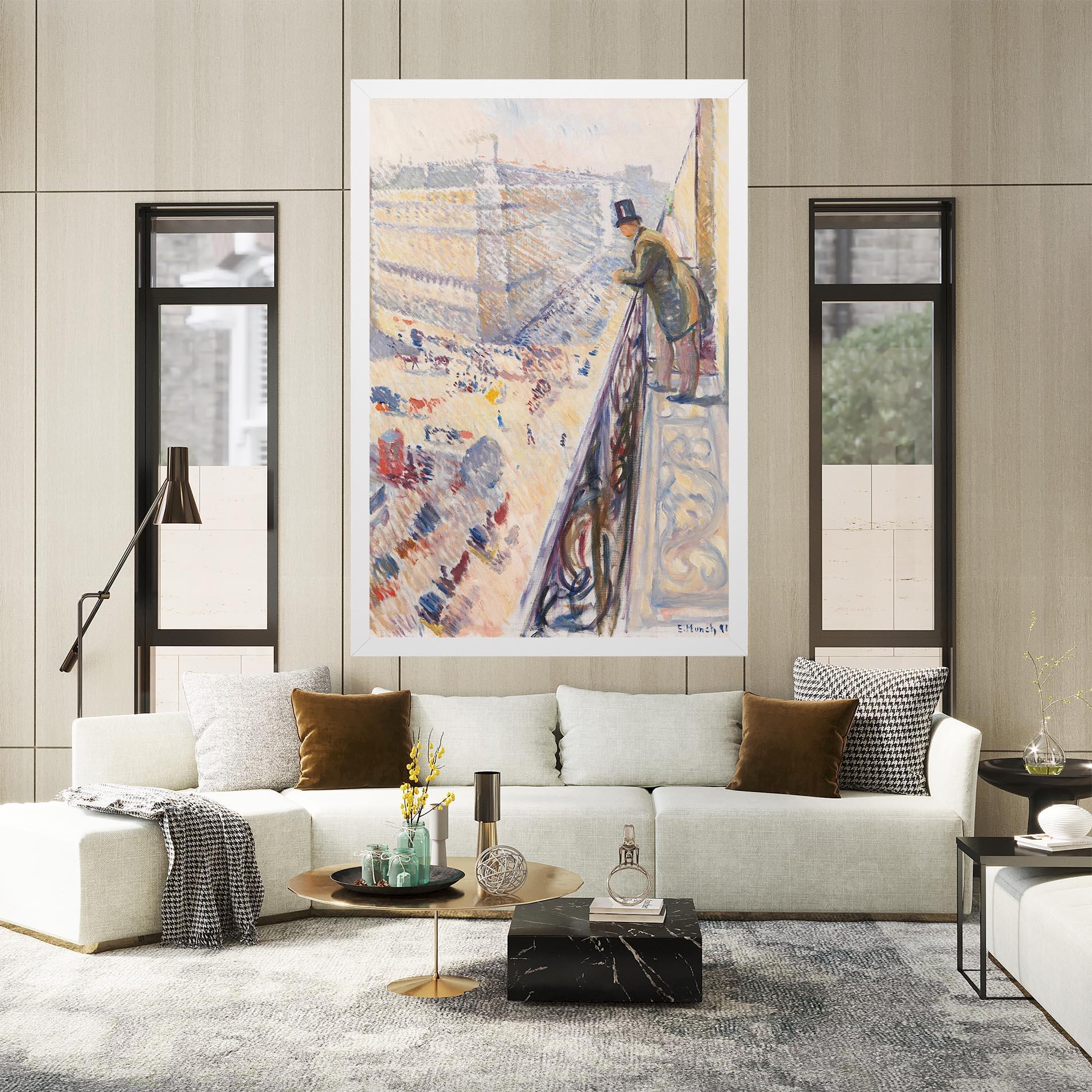 Vászonkép Rue Lafayette mockup 2