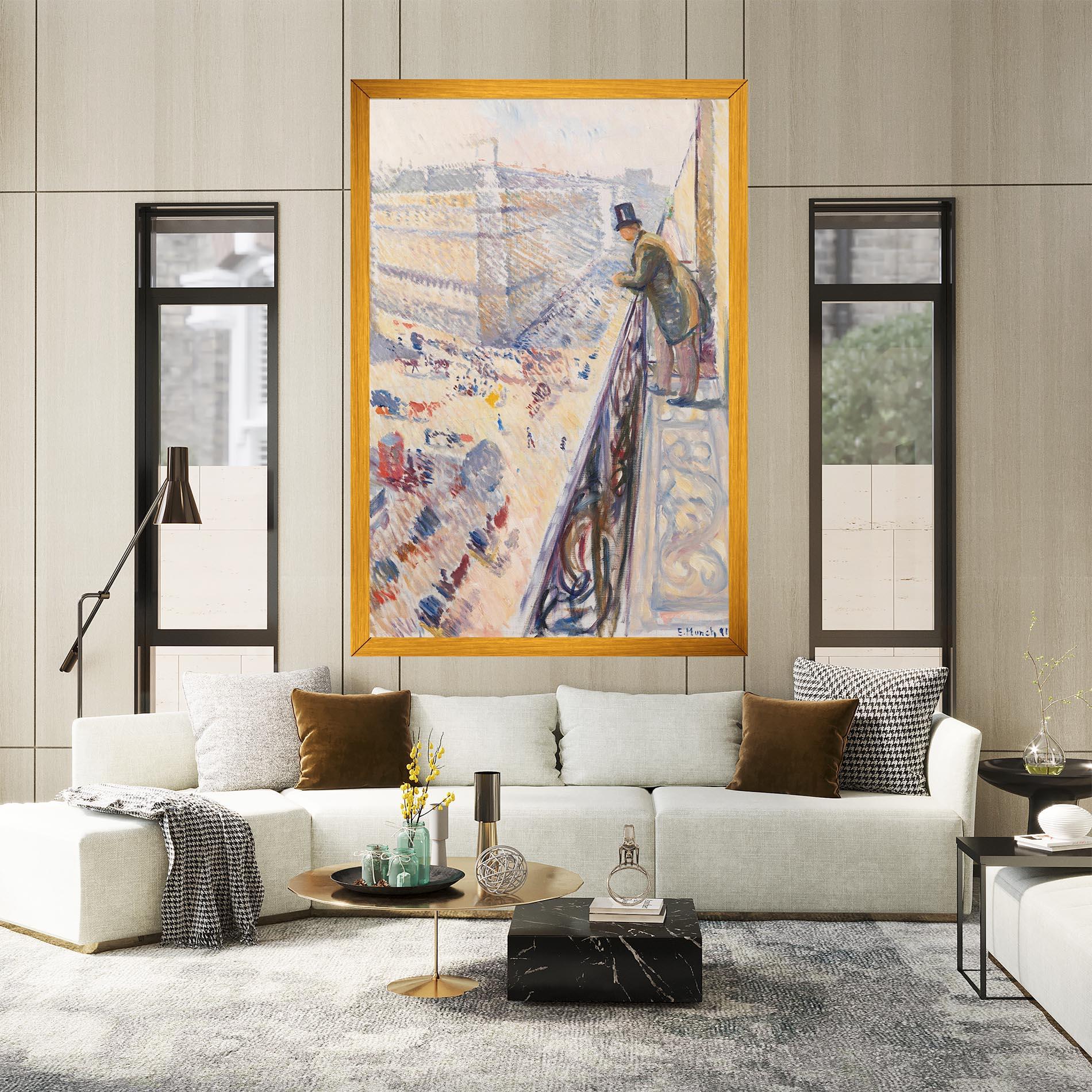 Vászonkép Rue Lafayette mockup 2