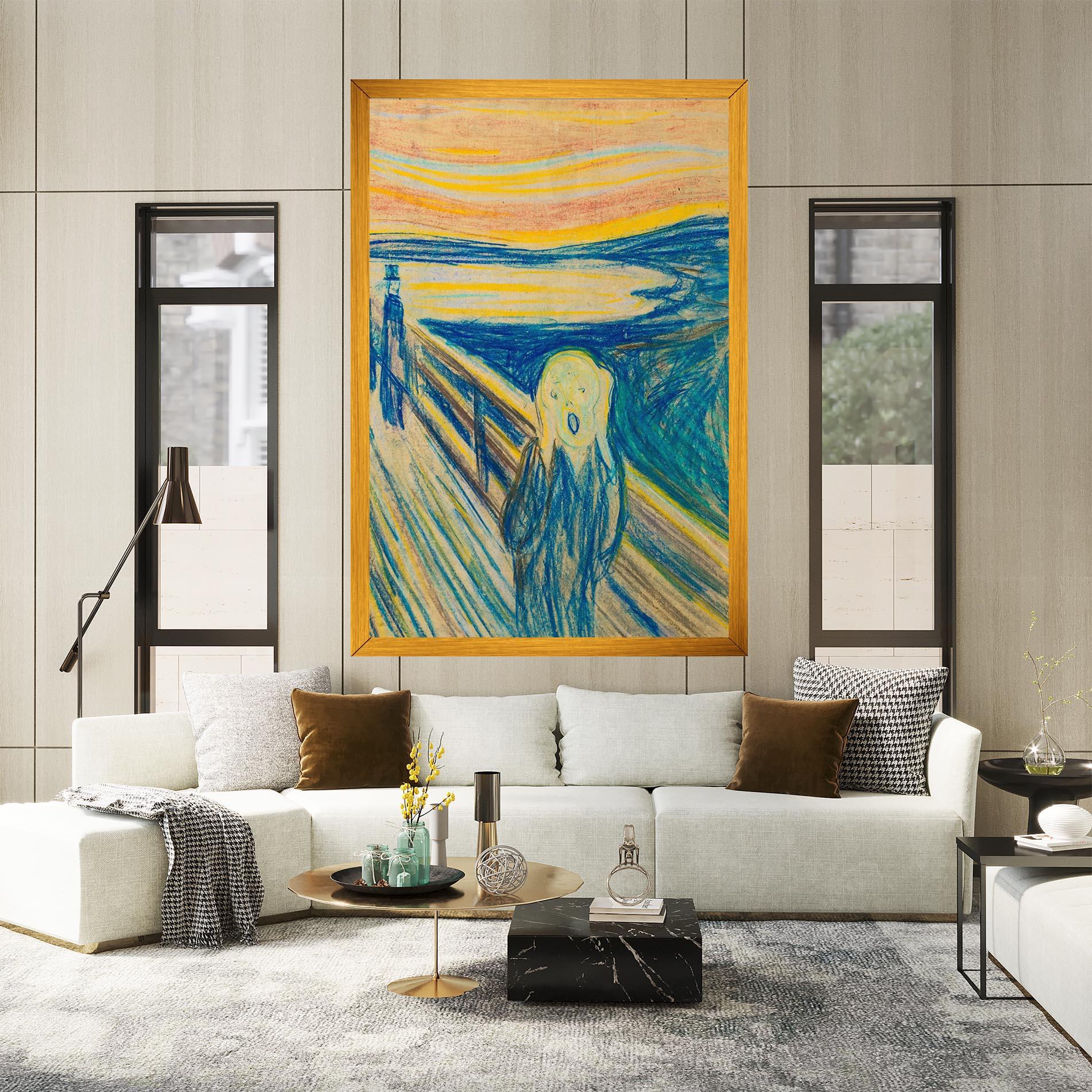 Vászonkép Skrik_1893 mockup 2