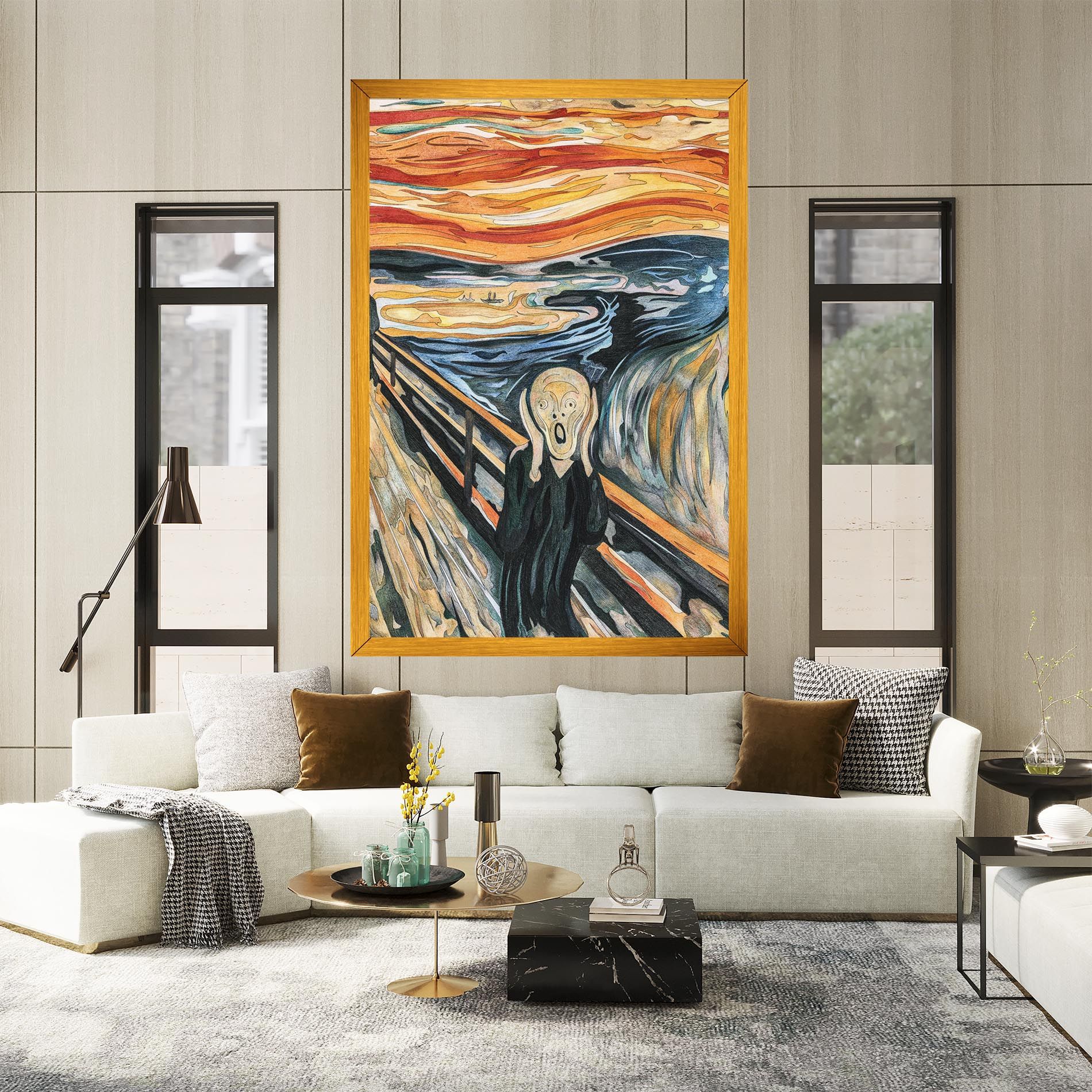 The Scream mockup 2