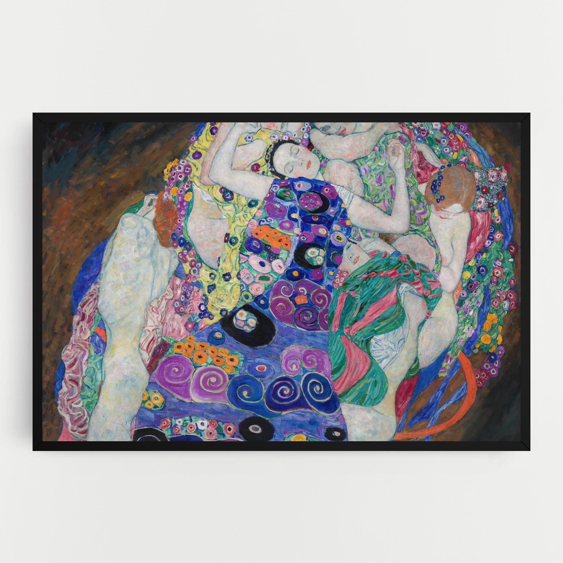 Vászonkép Klimt Die Jungfrau mockup 0