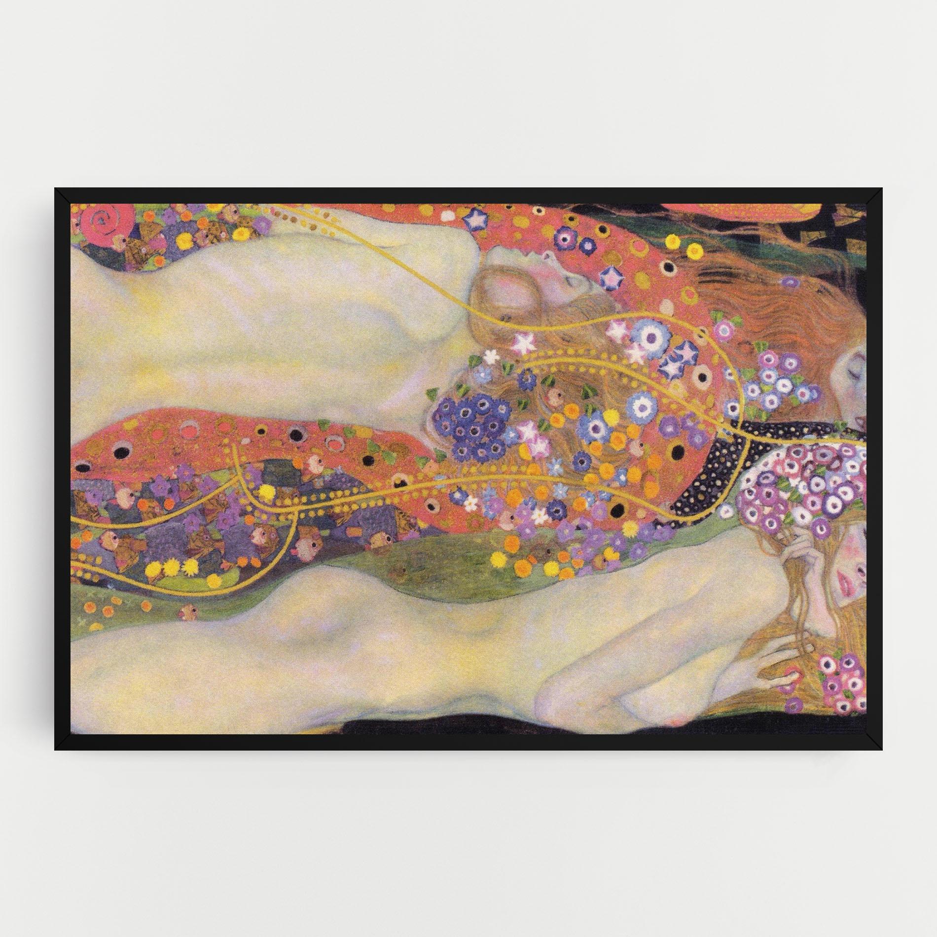 Vászonkép Water Serpents II mockup 0