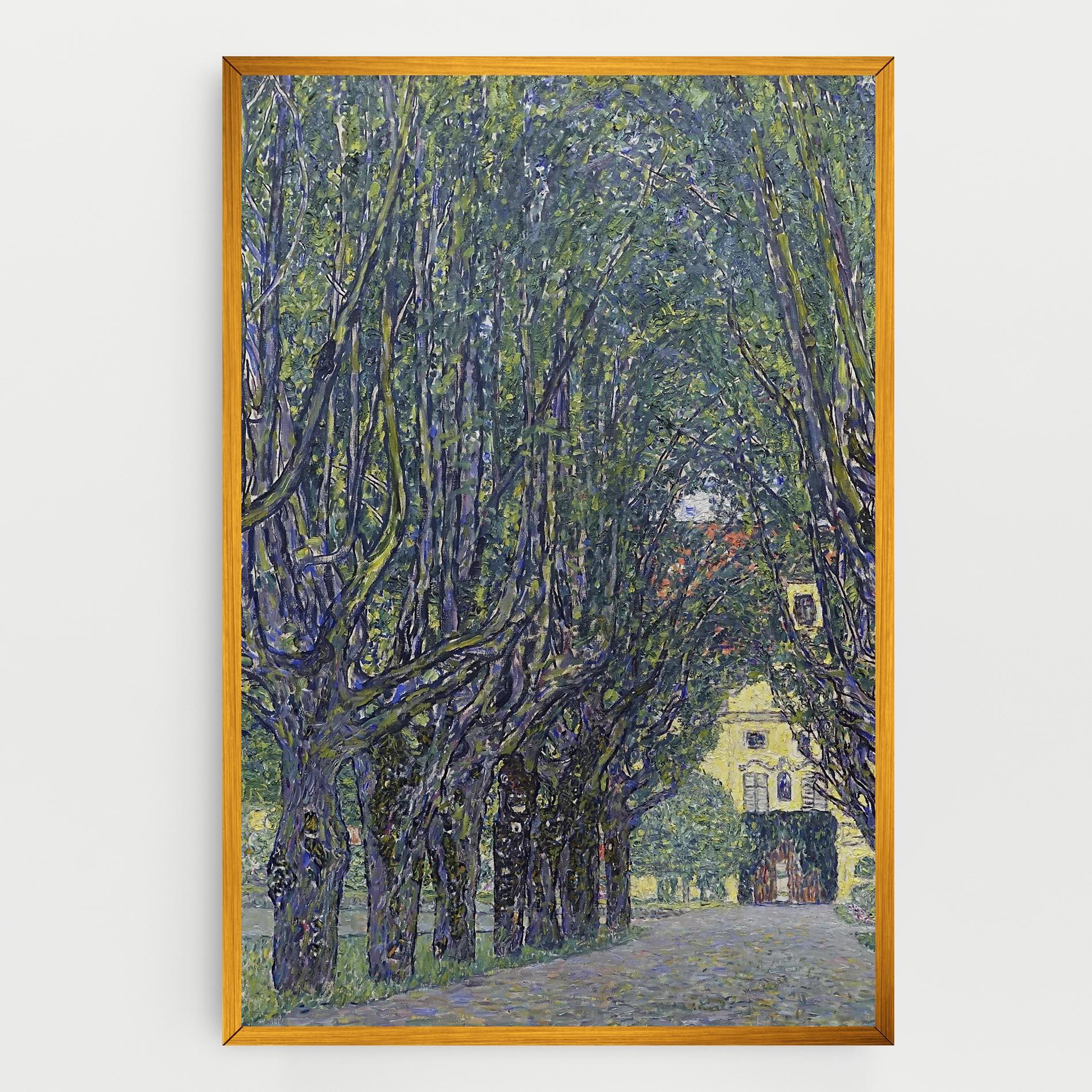 Vászonkép Allee At Schloss Kammer mockup 0