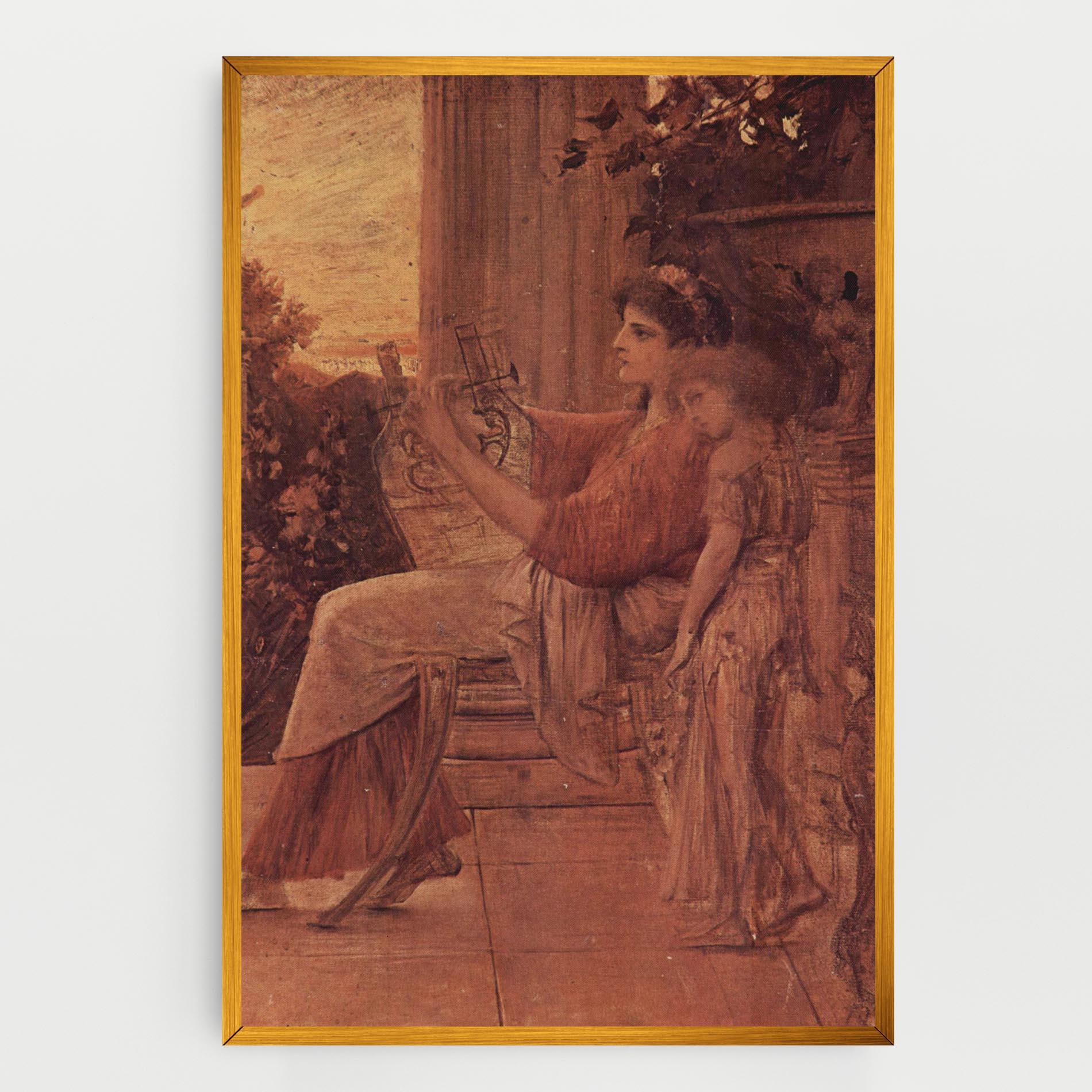 Vászonkép Gustav Klimt Painting mockup 0