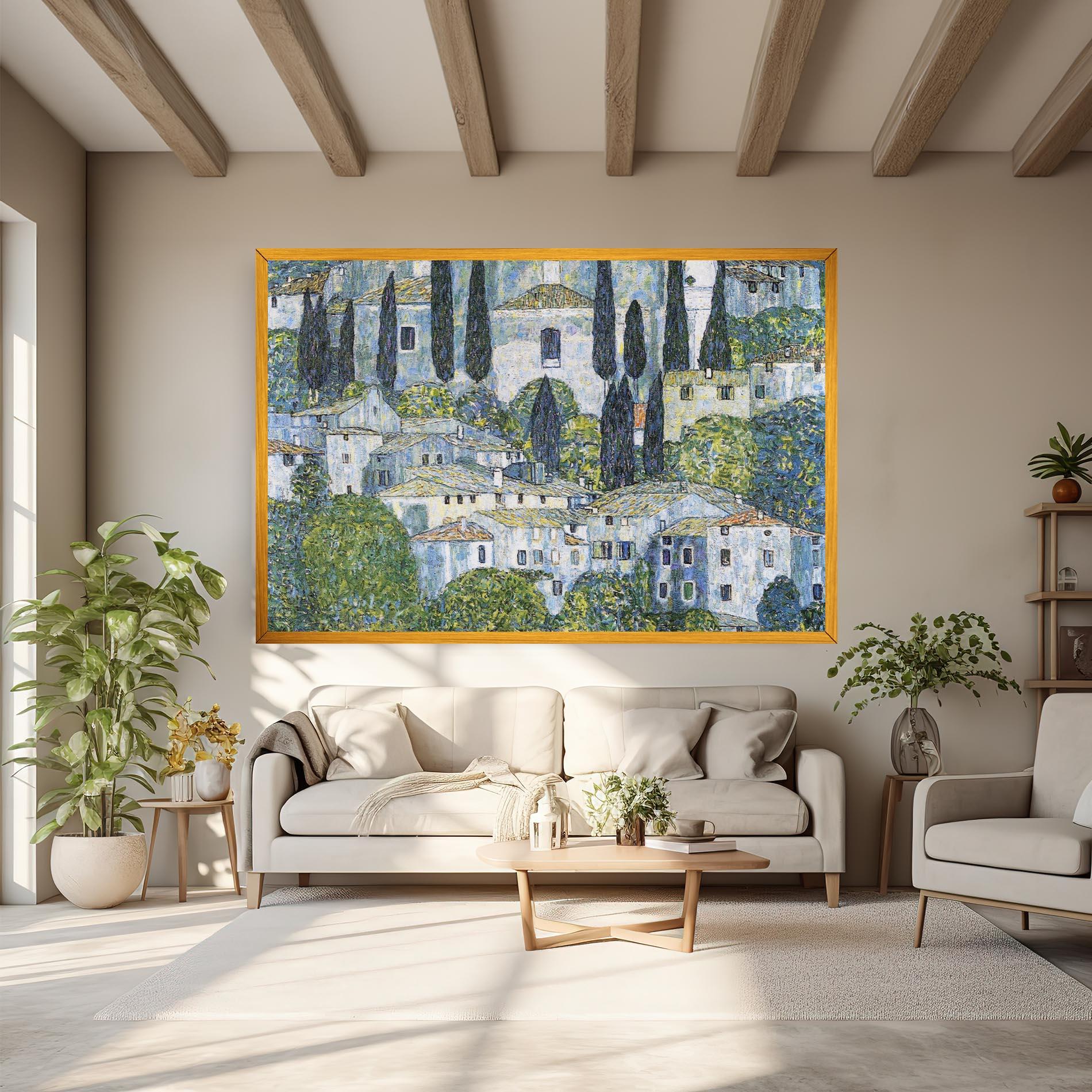 Vászonkép Kirche In Cassone mockup 6