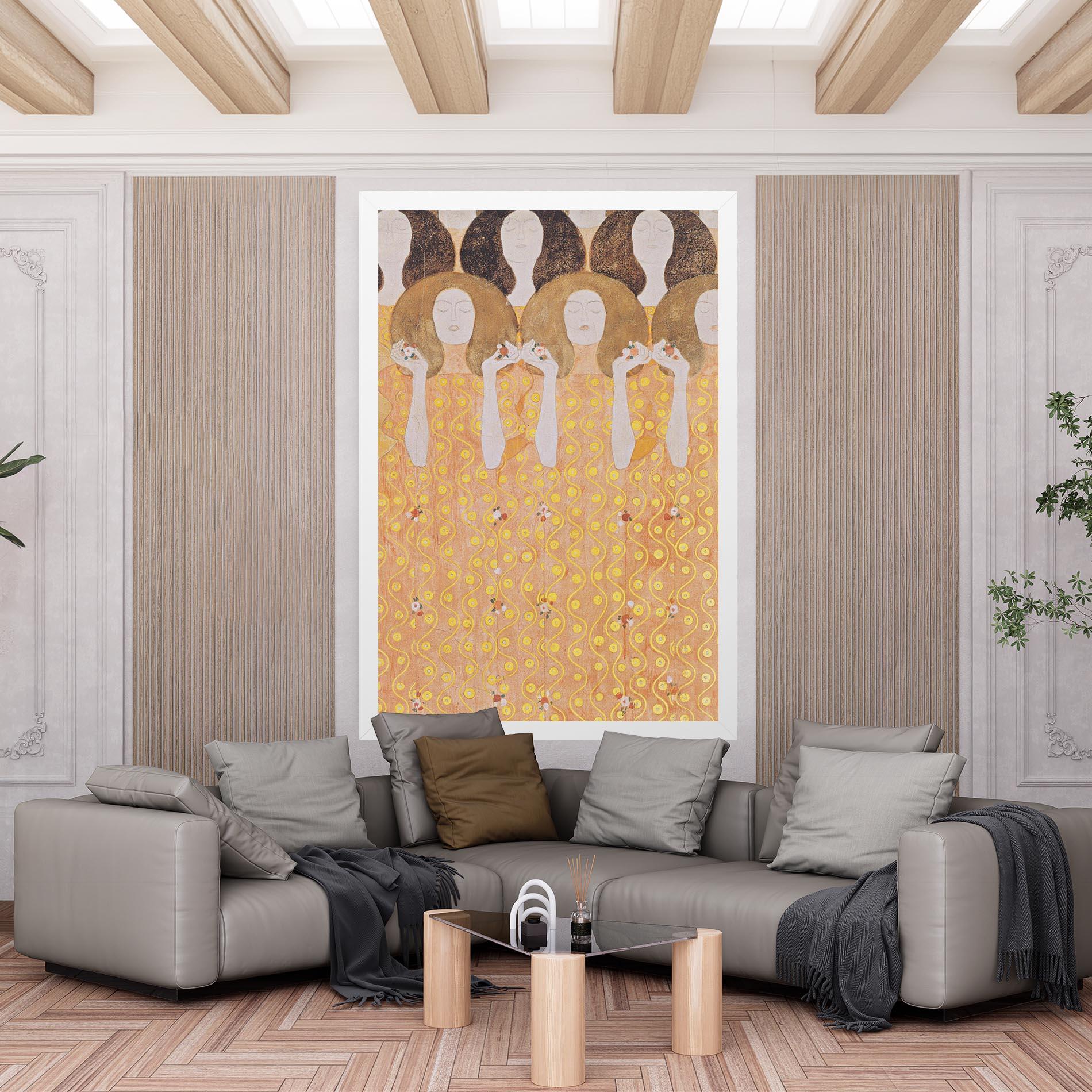 Vászonkép Beethoven Frieze mockup 6