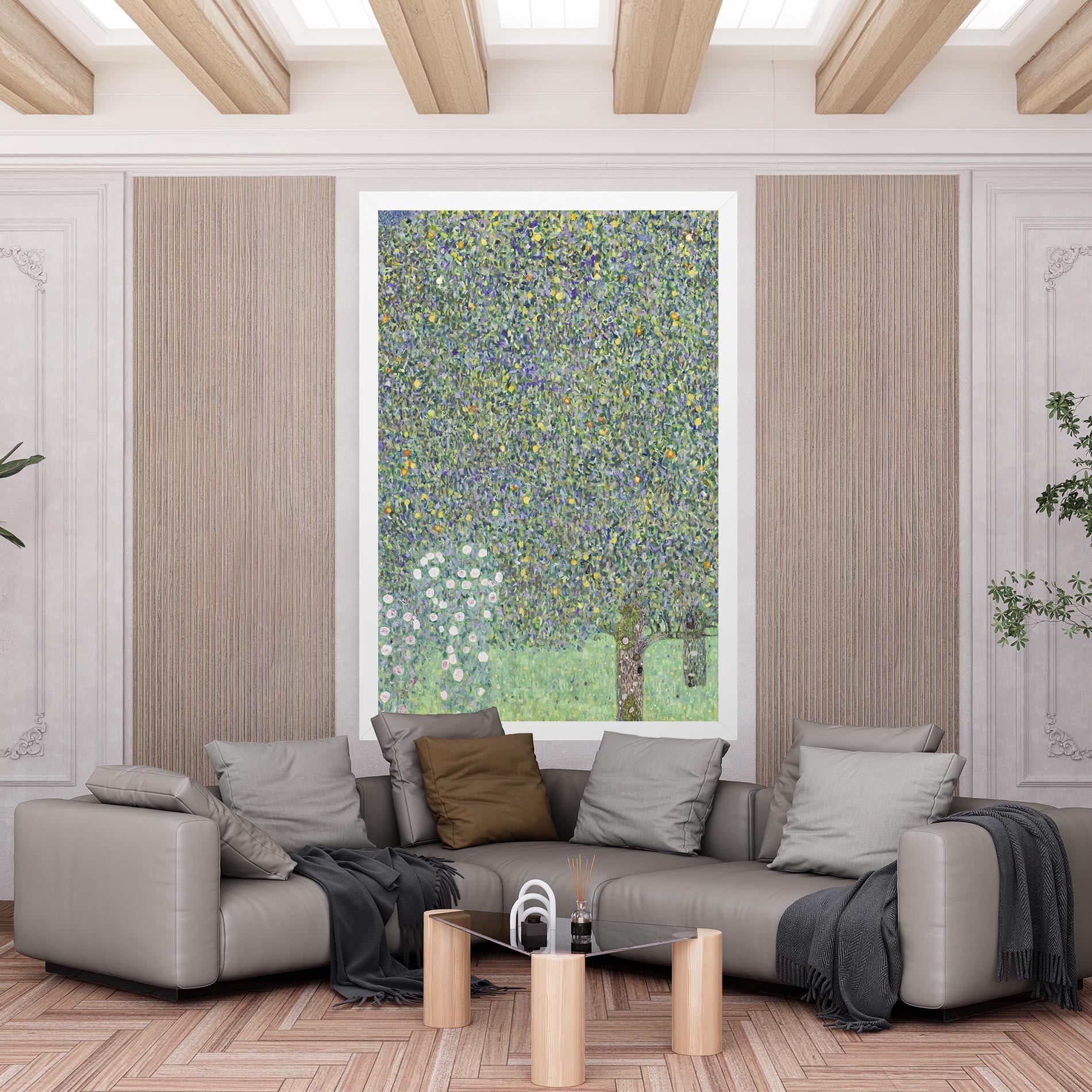 Vászonkép Rosebushes mockup 6