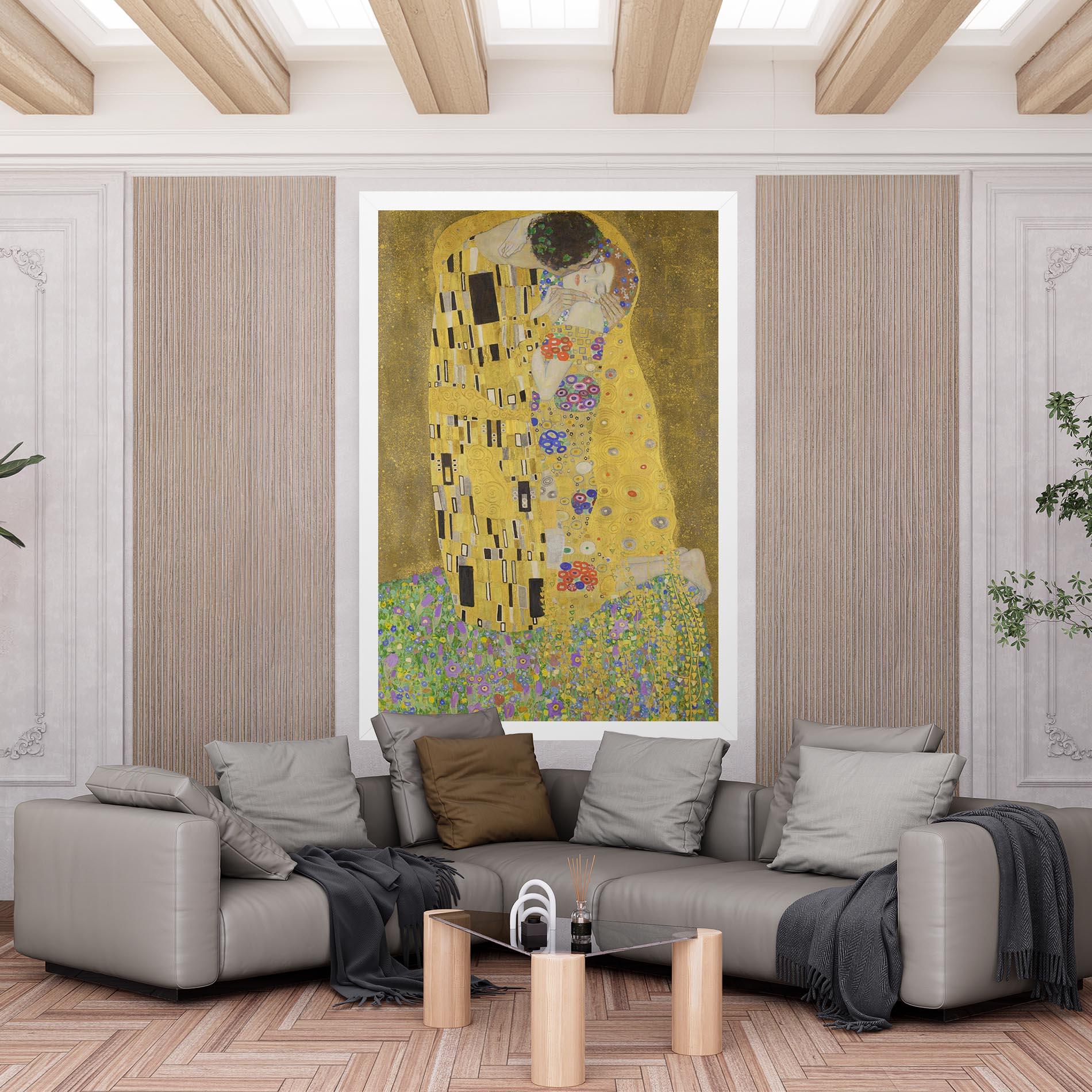 Vászonkép The Kiss mockup 6