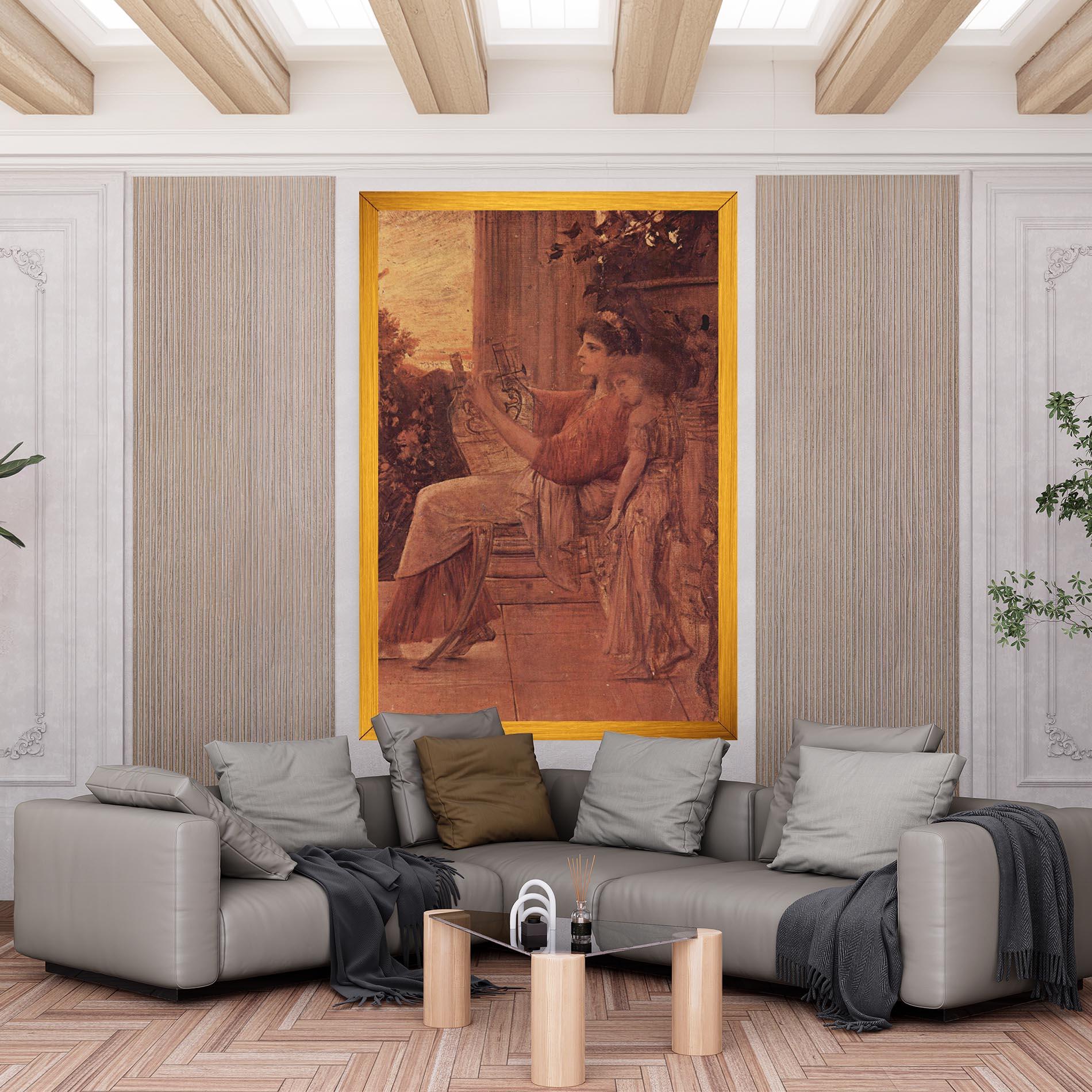 Vászonkép Gustav Klimt Painting mockup 6