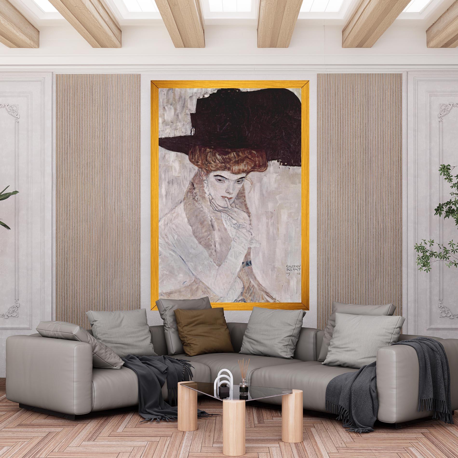 Vászonkép Klimt Woman mockup 6