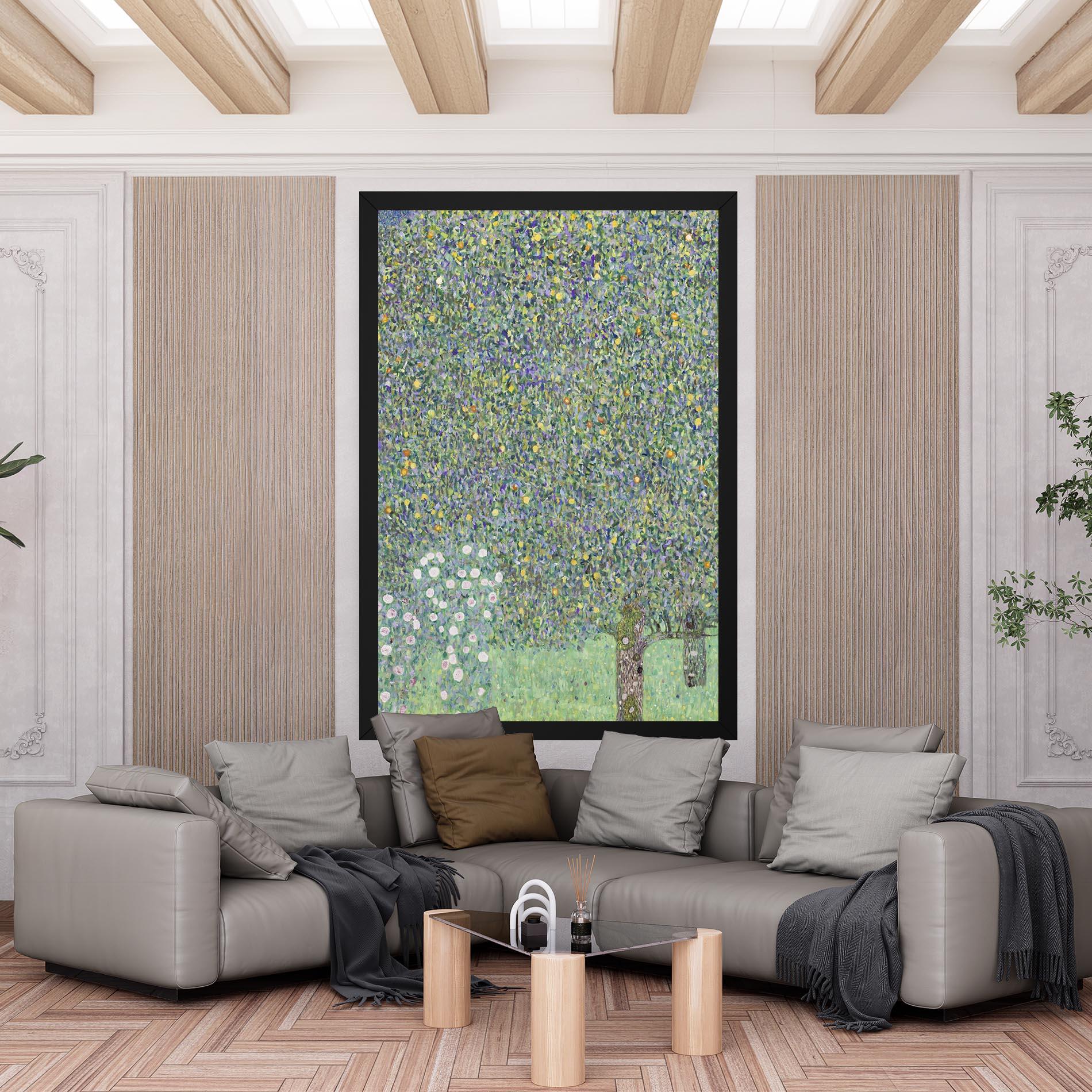 Vászonkép Rosebushes mockup 6