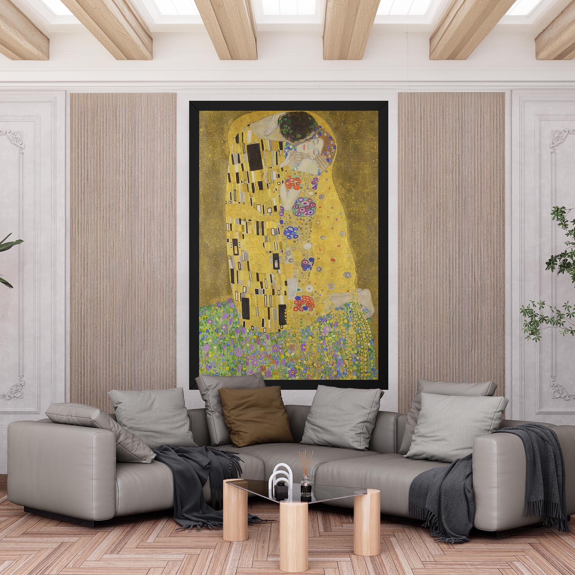 Vászonkép The Kiss mockup 6