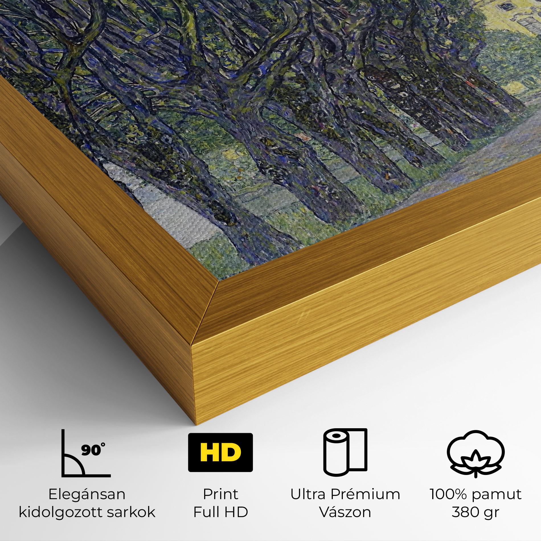 Vászonkép Allee At Schloss Kammer mockup 4