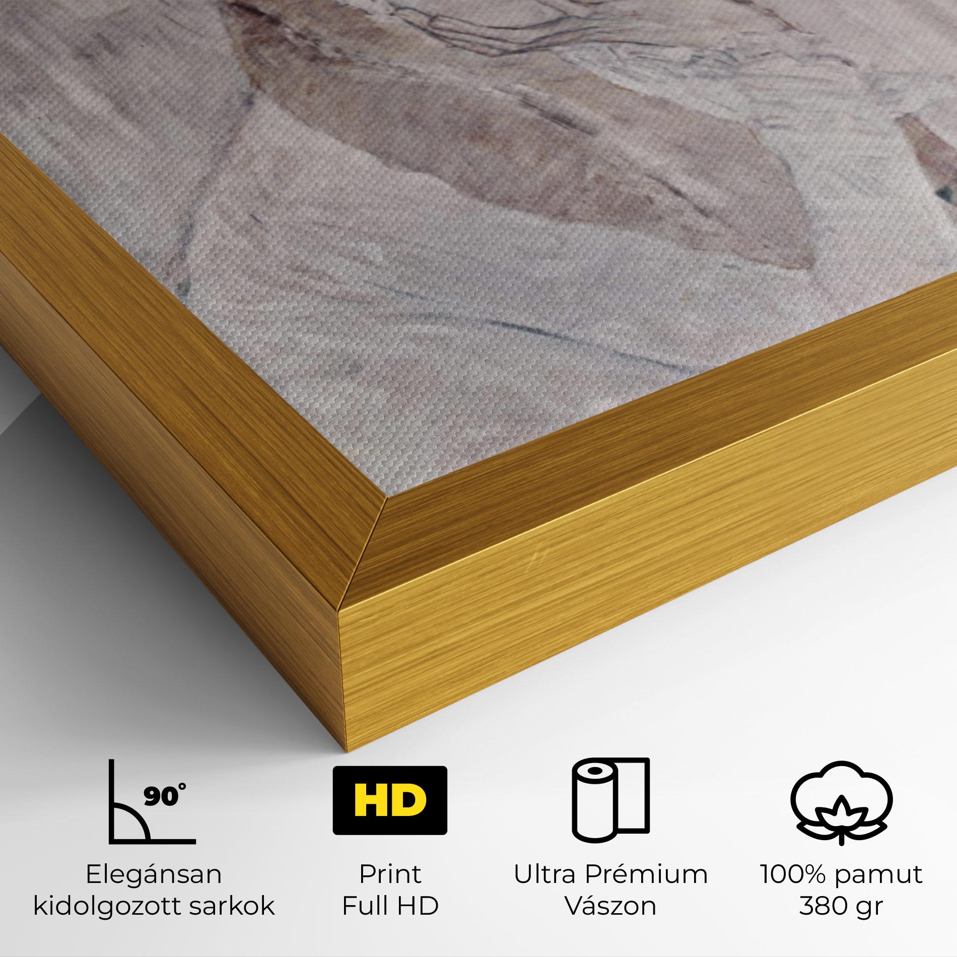 Vászonkép Klimt Woman mockup 4