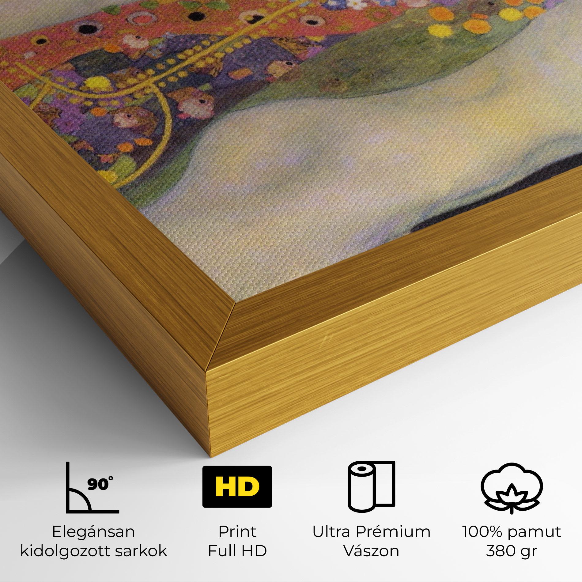 Vászonkép Water Serpents II mockup 4