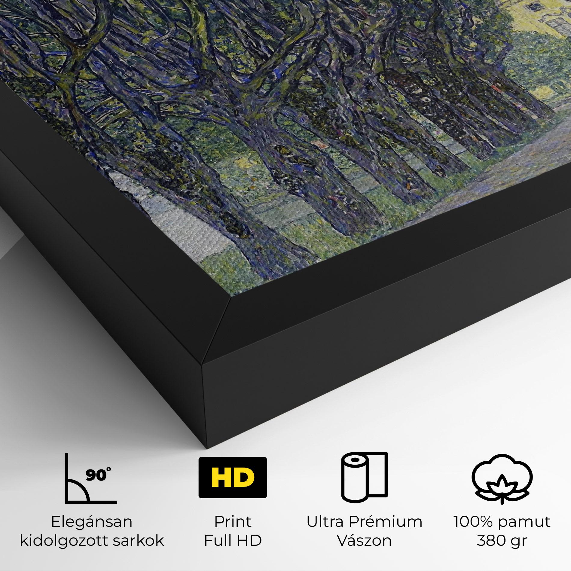 Vászonkép Allee At Schloss Kammer mockup 4