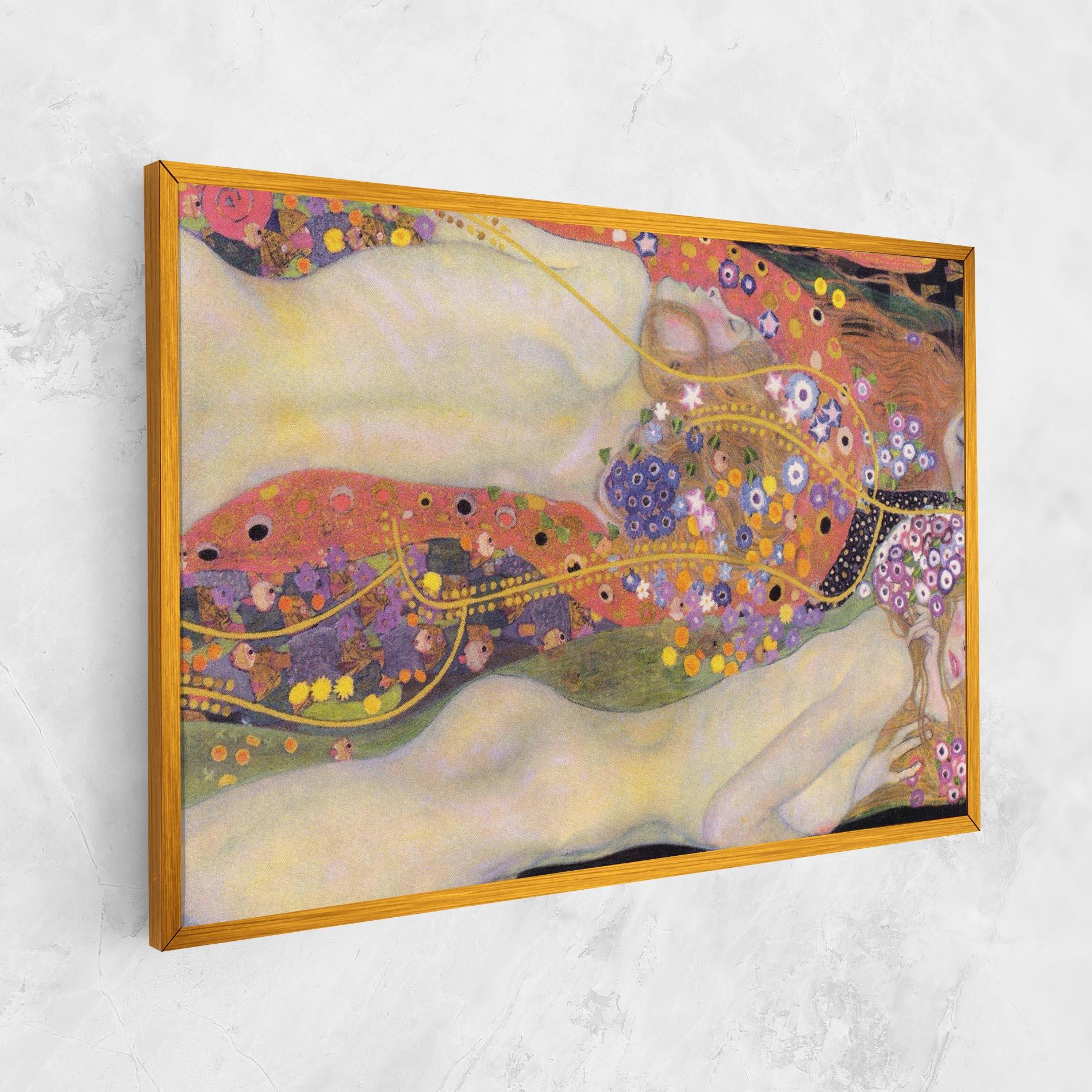 Vászonkép Water Serpents II mockup 1