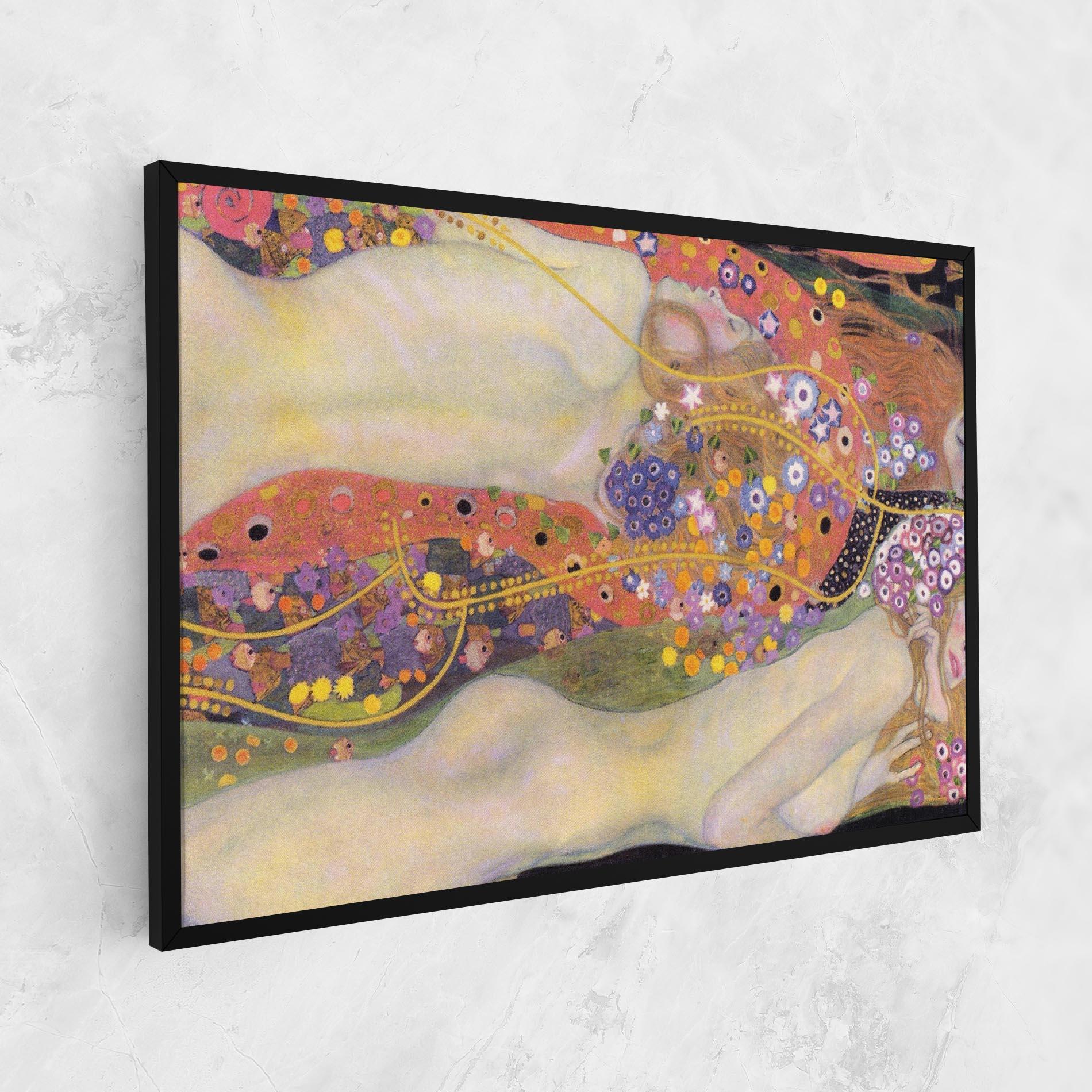 Vászonkép Water Serpents II mockup 1