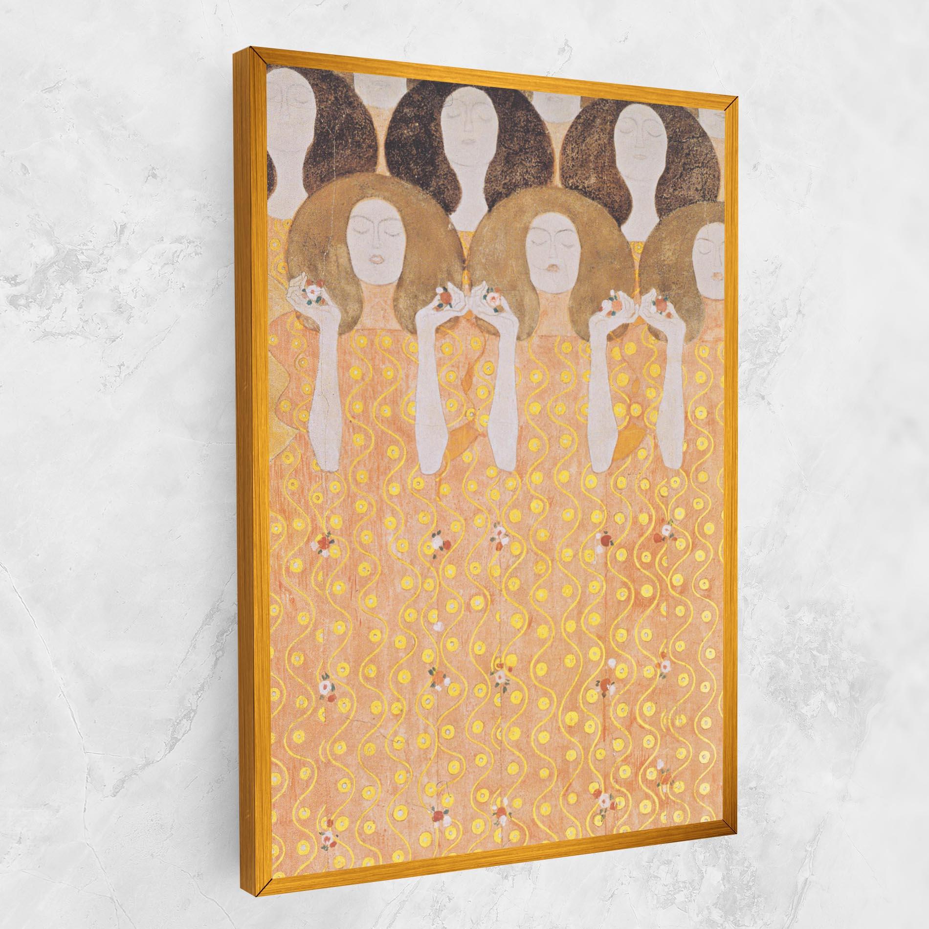 Vászonkép Beethoven Frieze mockup 1