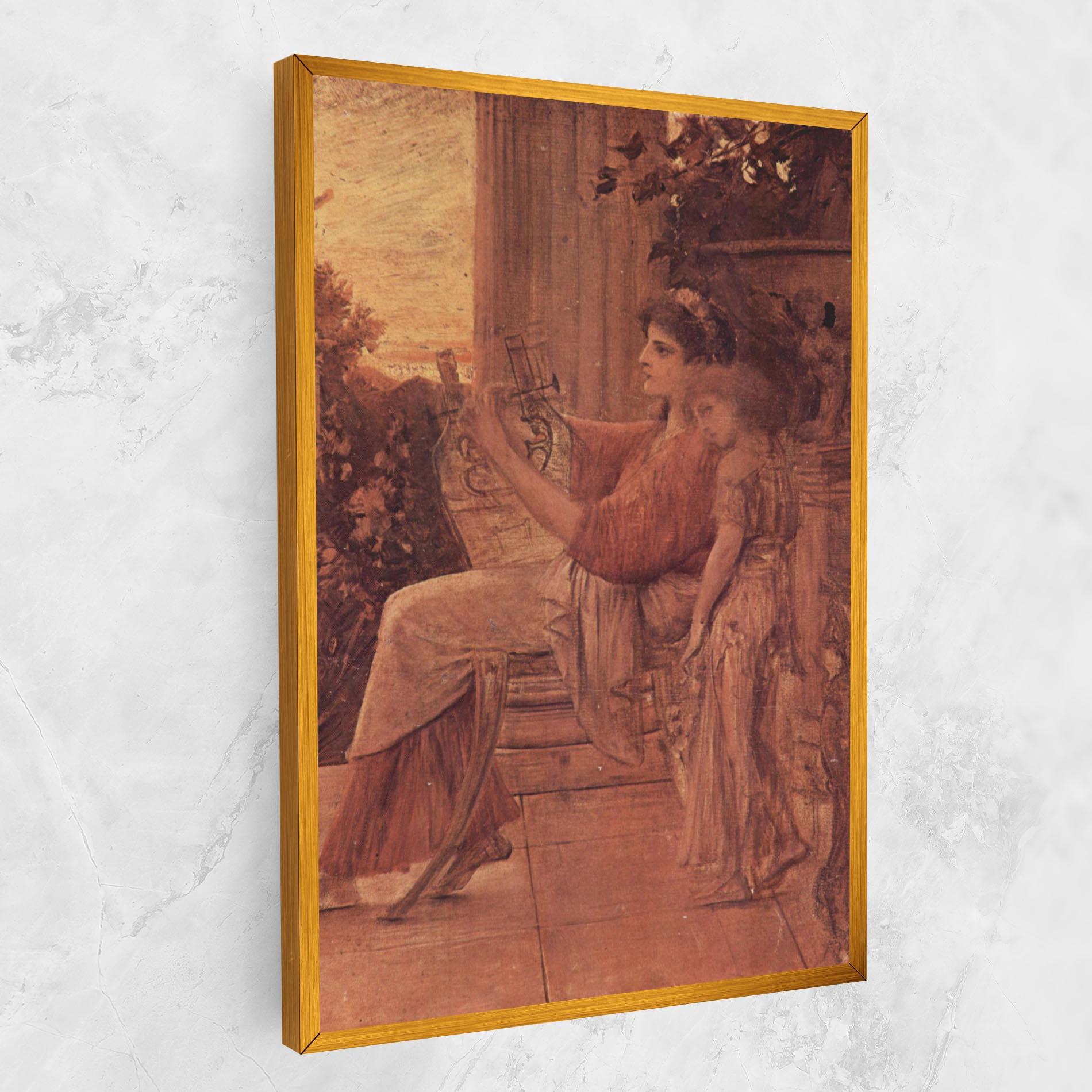 Vászonkép Gustav Klimt Painting mockup 1