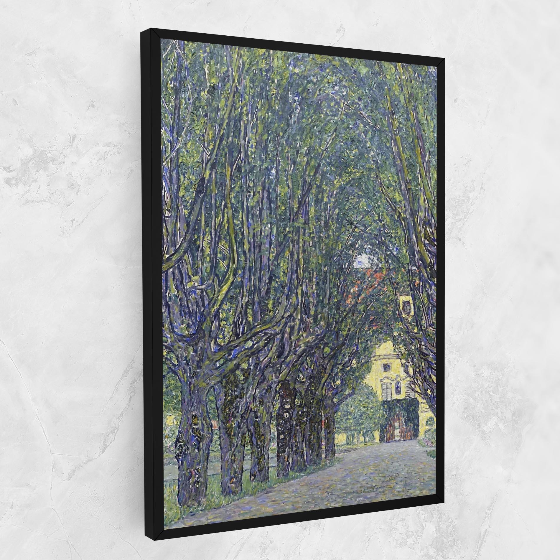 Vászonkép Allee At Schloss Kammer mockup 1