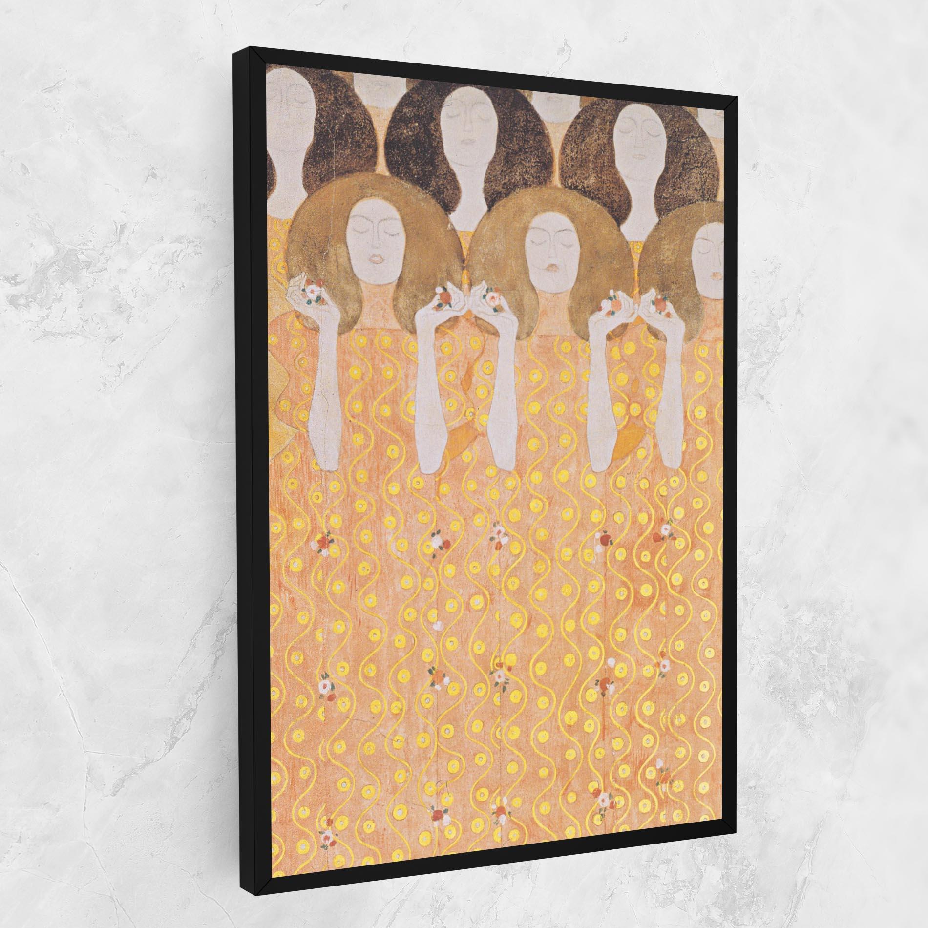 Vászonkép Beethoven Frieze mockup 1