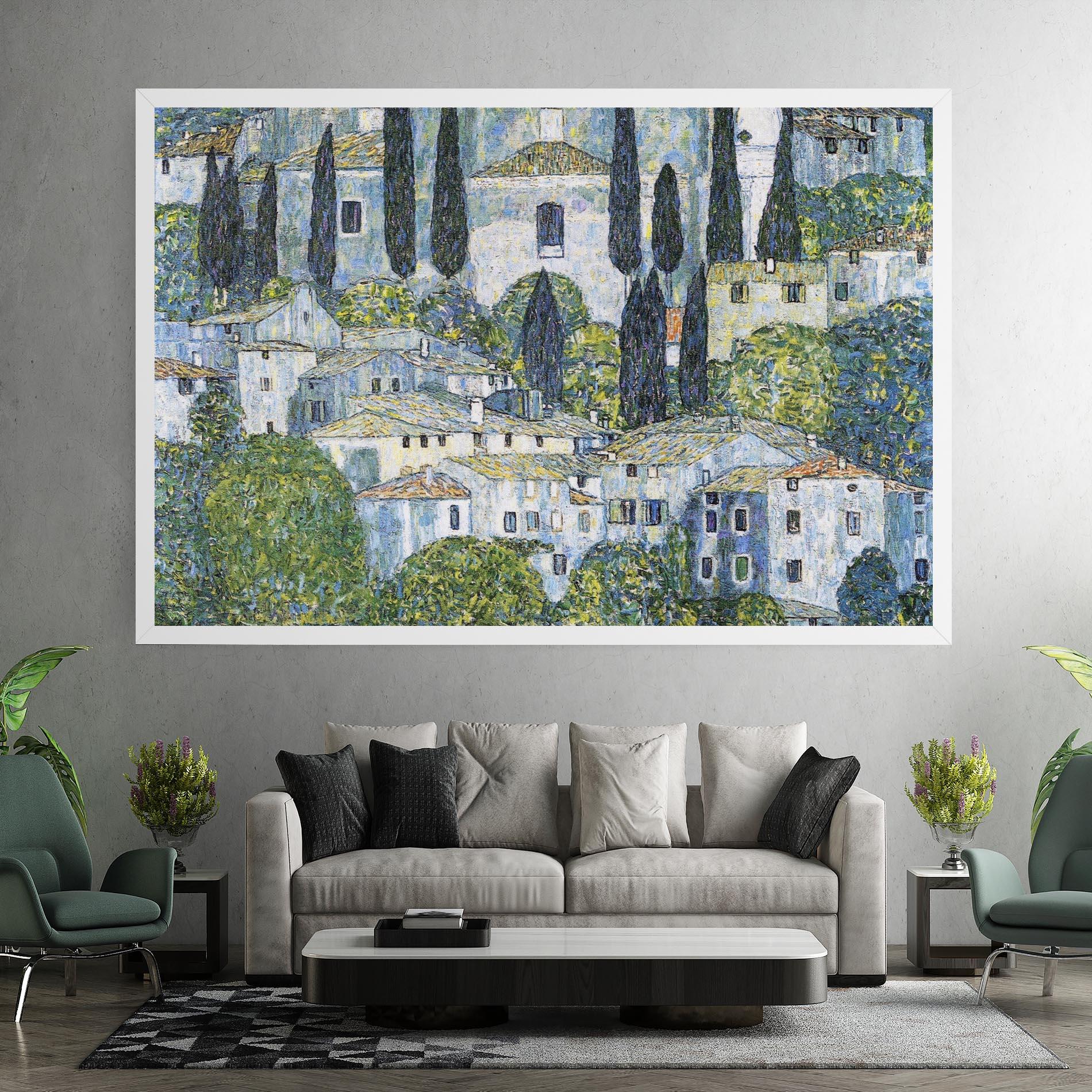 Vászonkép Kirche In Cassone mockup 7