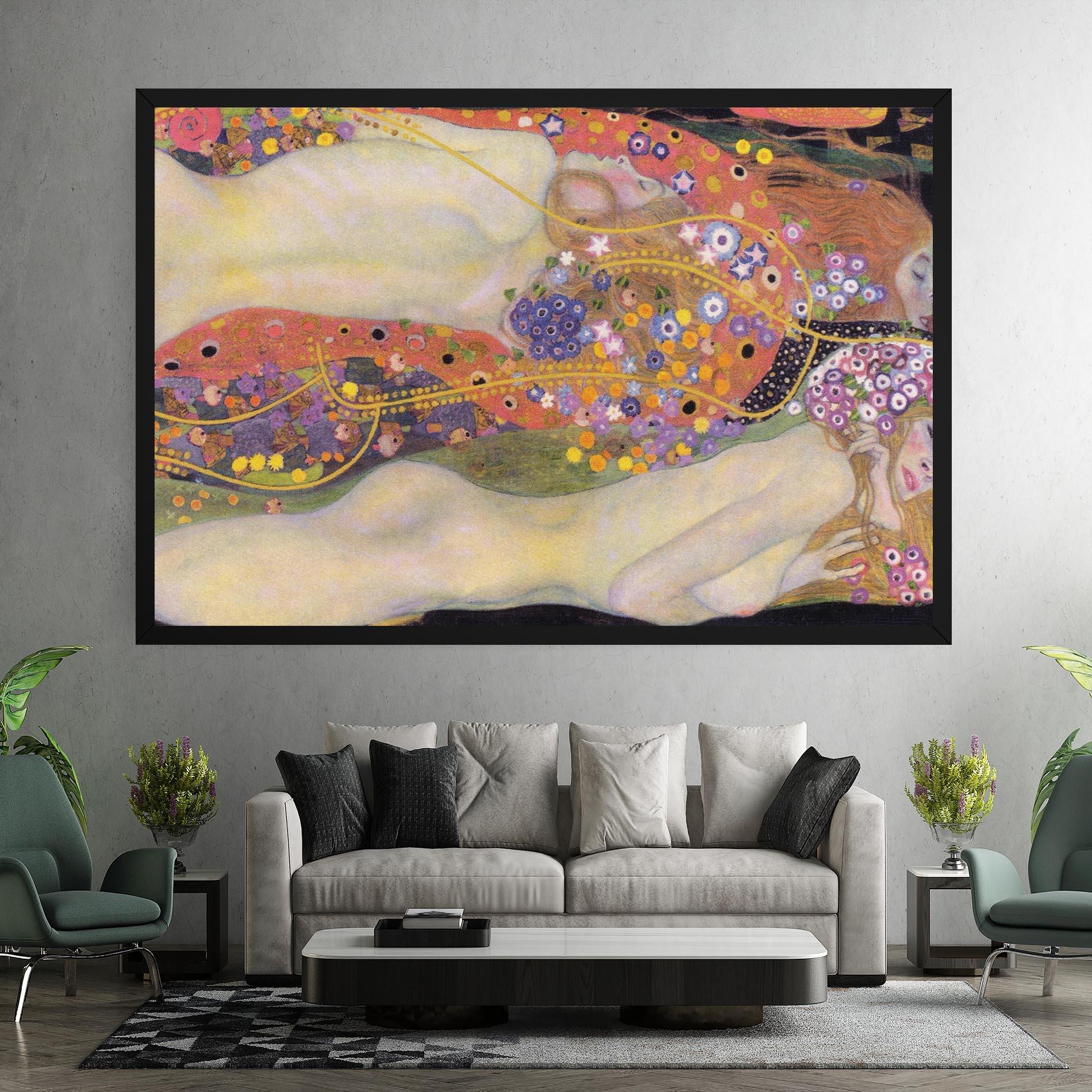 Vászonkép Water Serpents II mockup 7