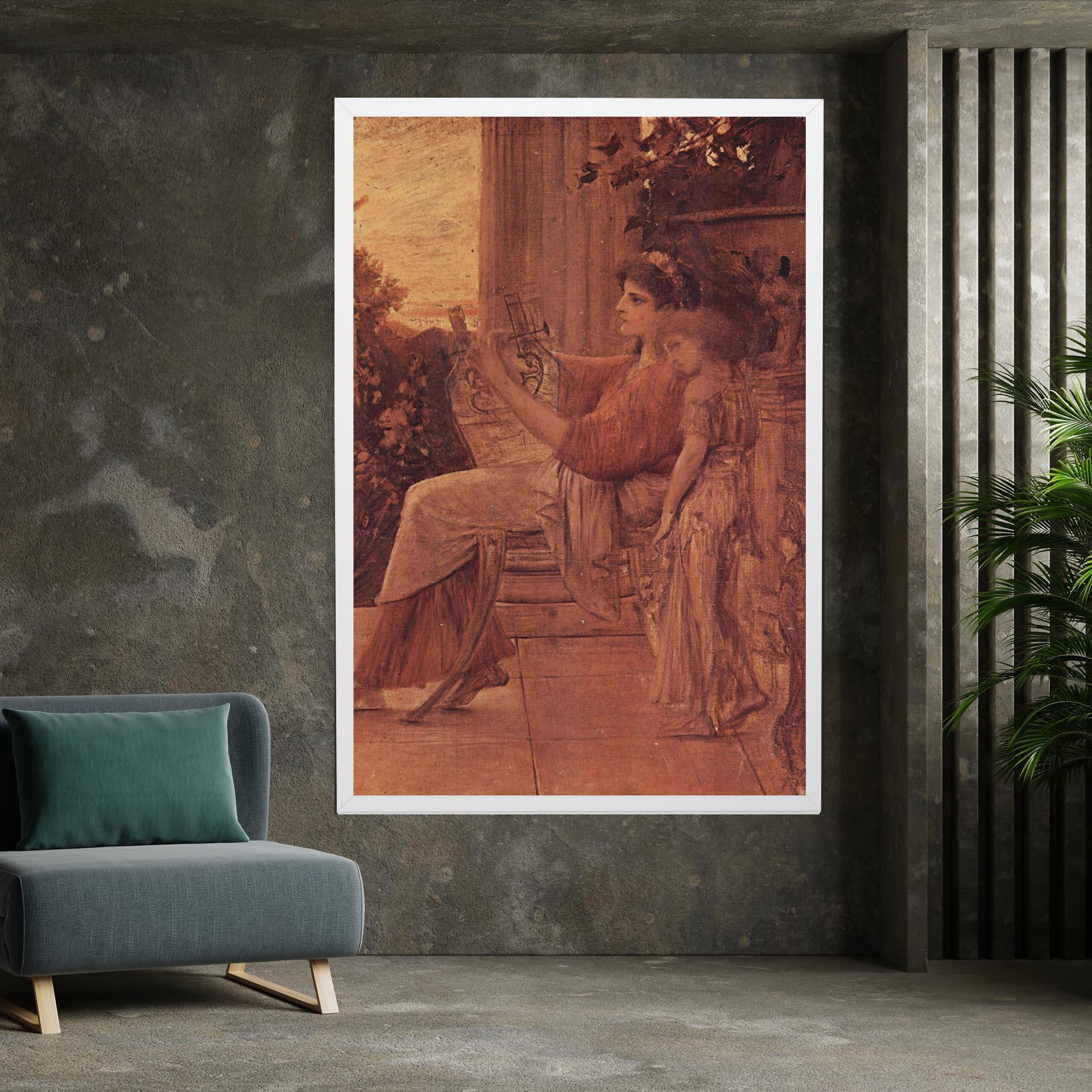 Vászonkép Gustav Klimt Painting mockup 7