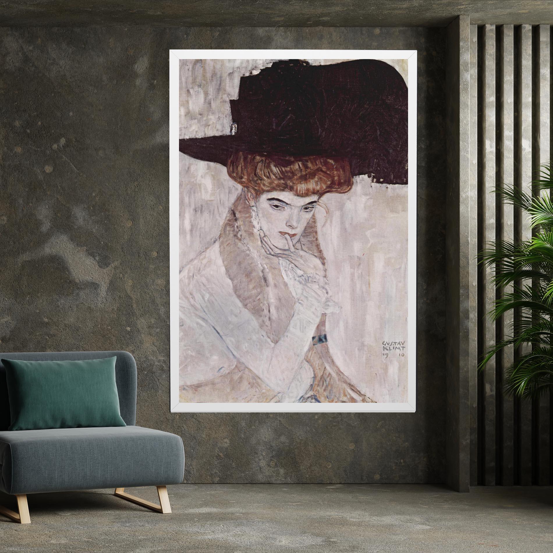 Vászonkép Klimt Woman mockup 7