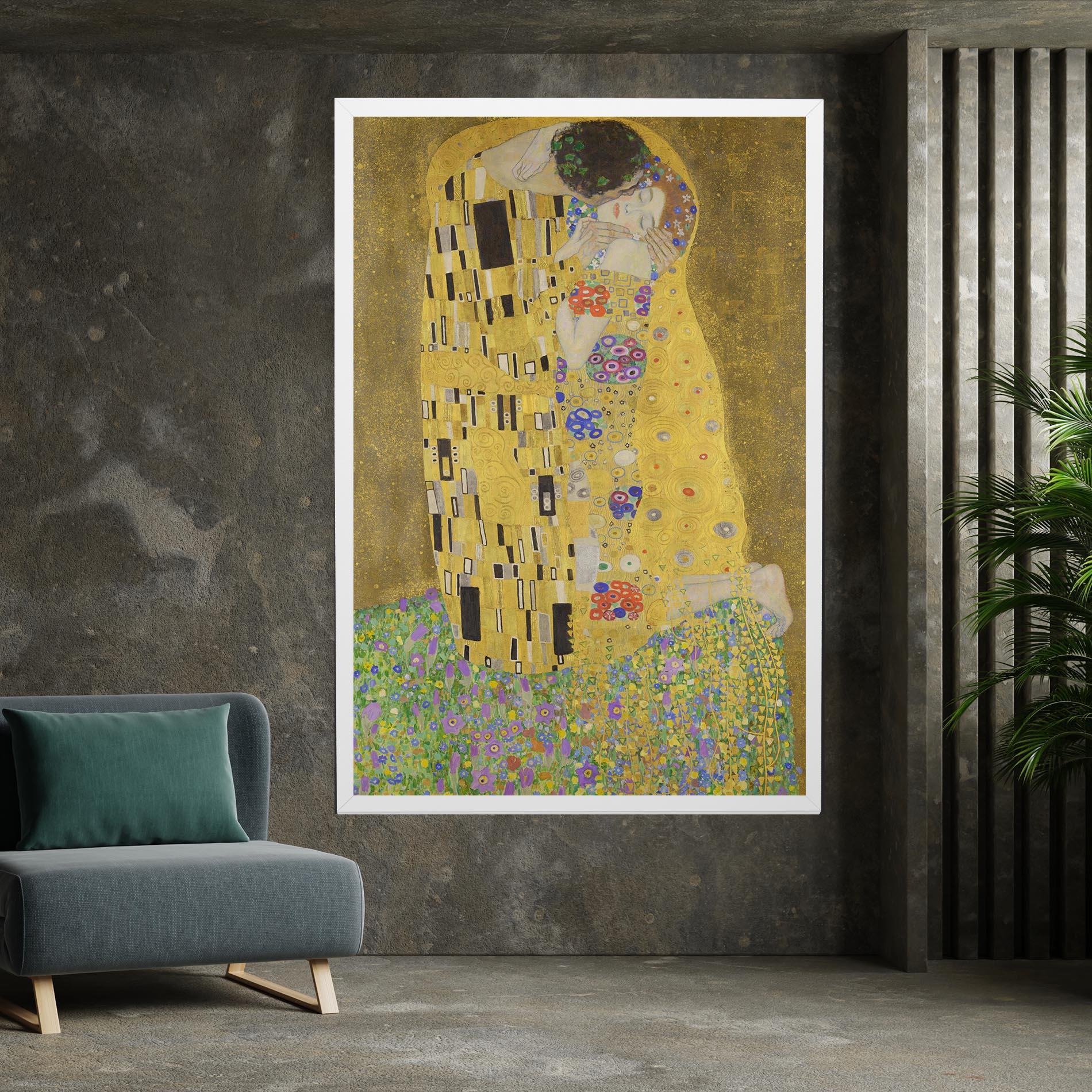 Vászonkép The Kiss mockup 7