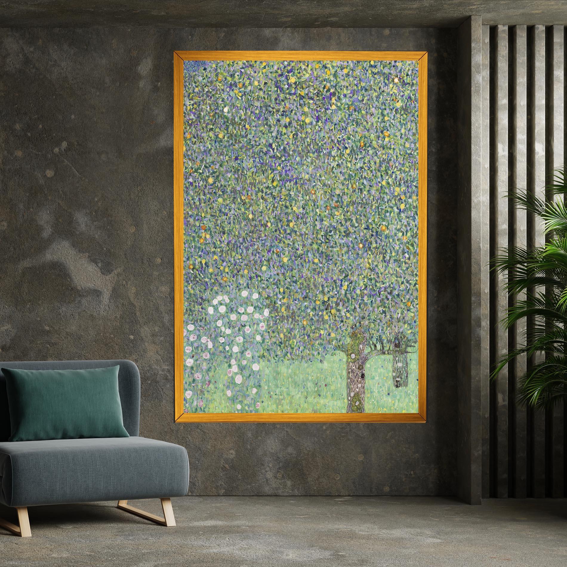 Vászonkép Rosebushes mockup 7