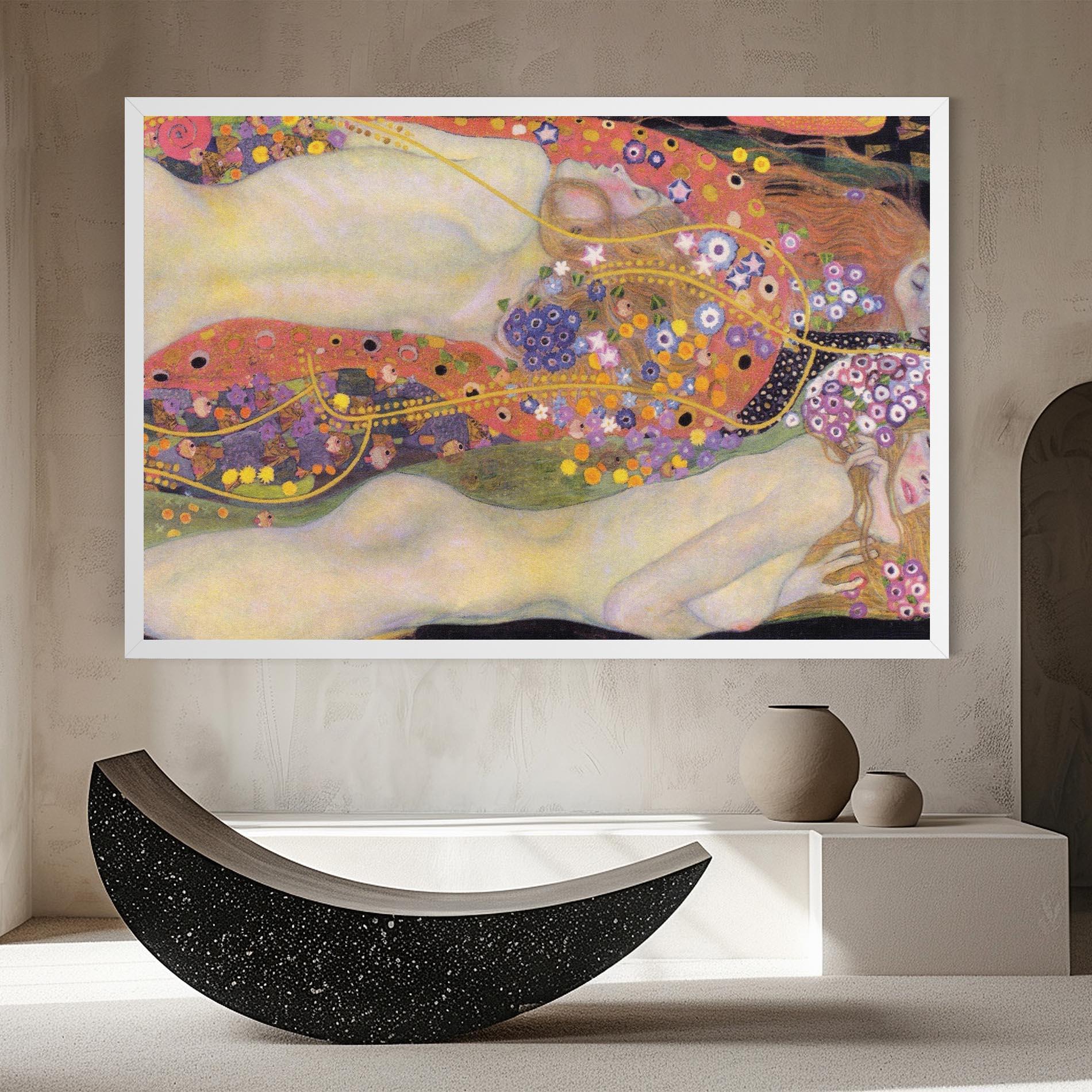 Vászonkép Water Serpents II mockup 8