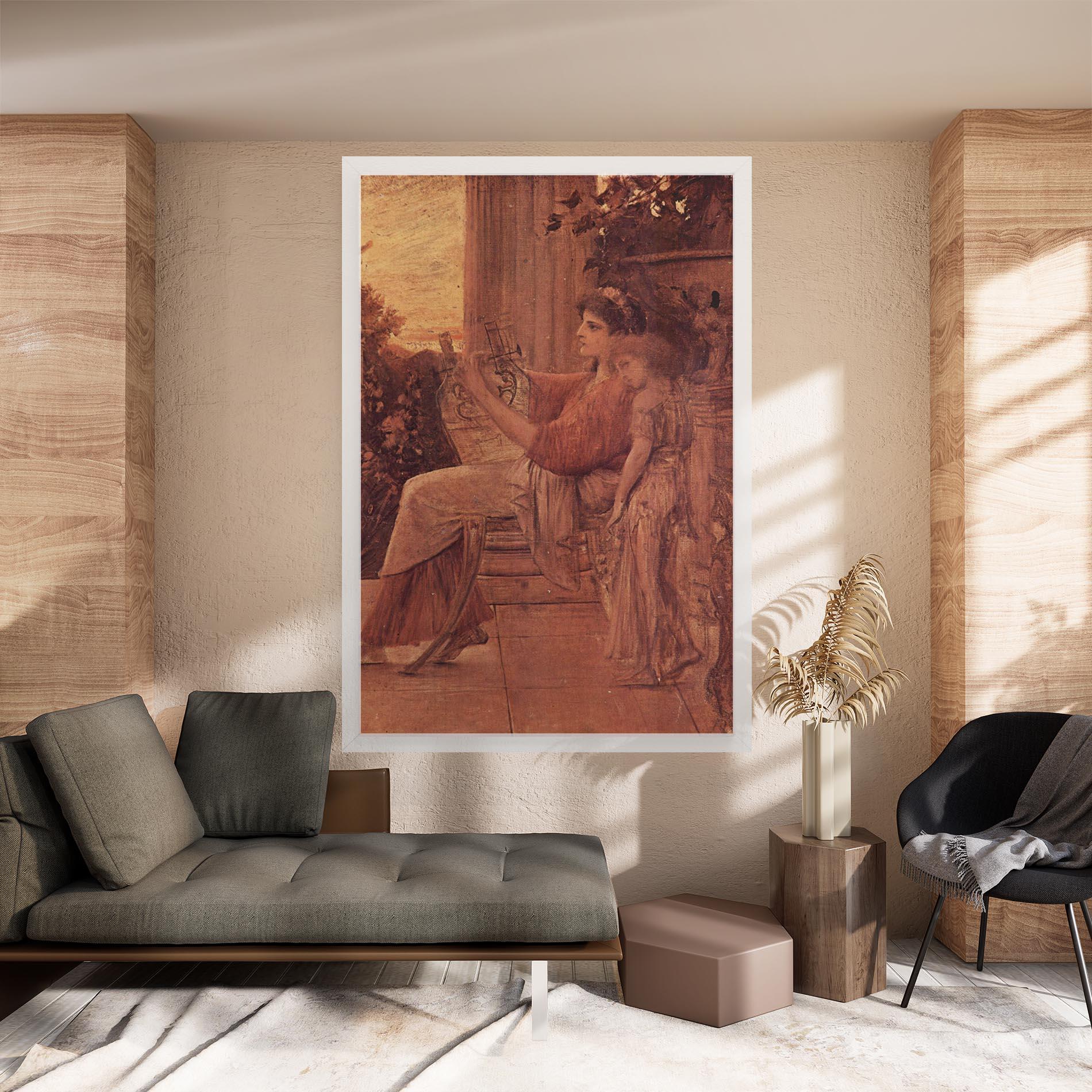 Vászonkép Gustav Klimt Painting mockup 8