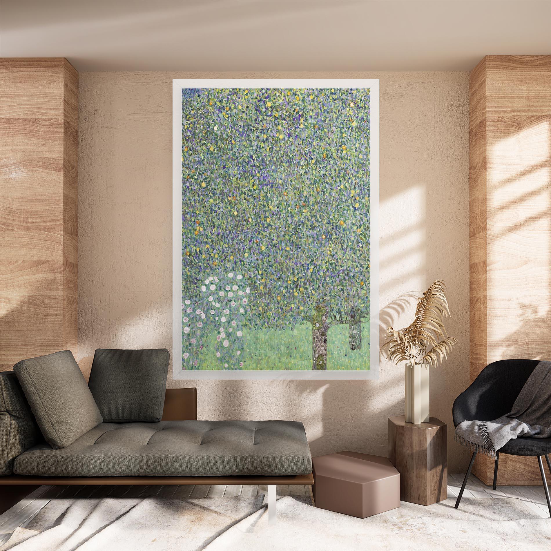 Vászonkép Rosebushes mockup 8