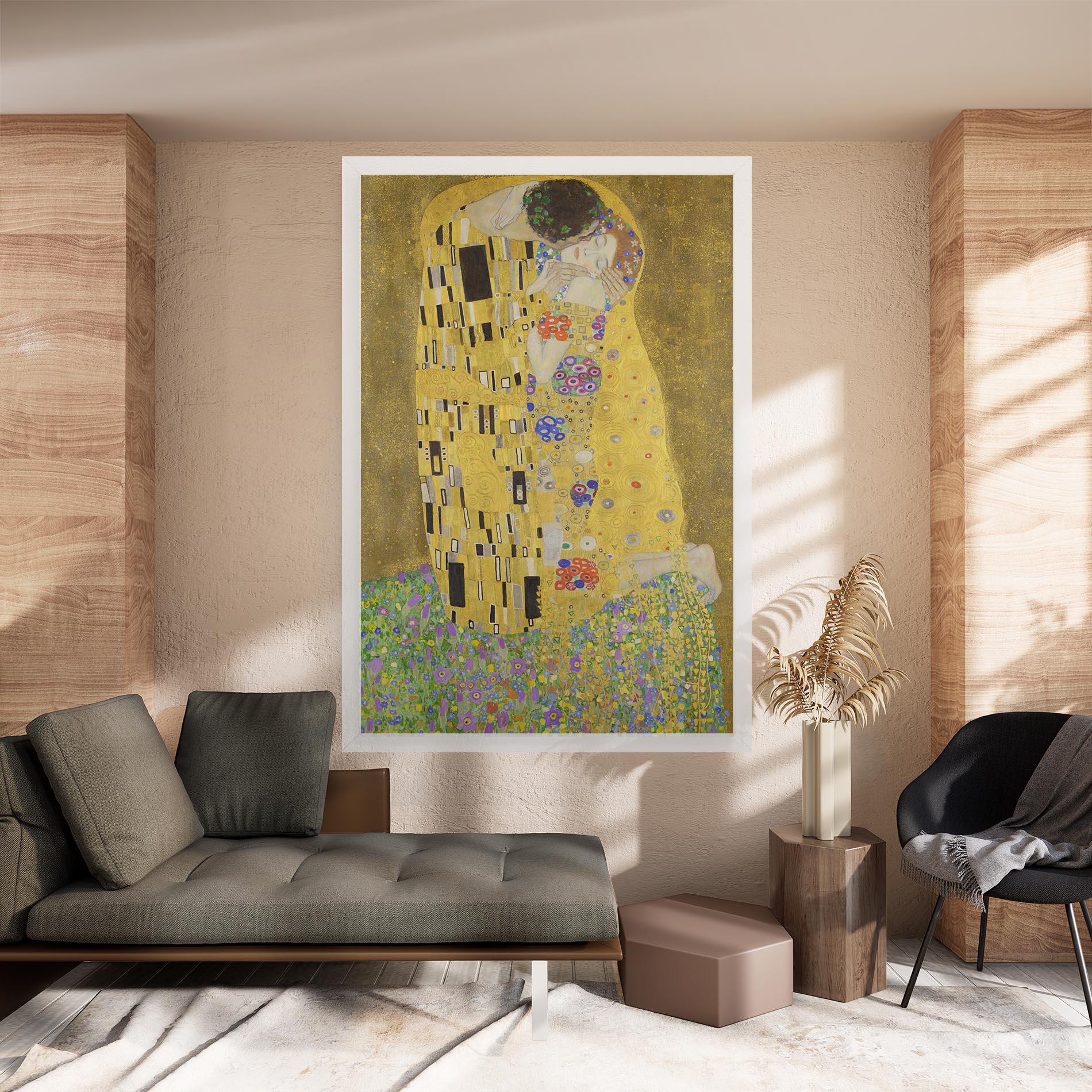 Vászonkép The Kiss mockup 8