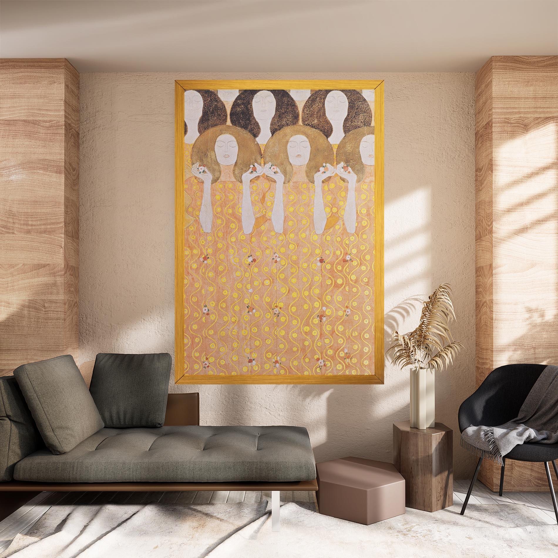 Vászonkép Beethoven Frieze mockup 8