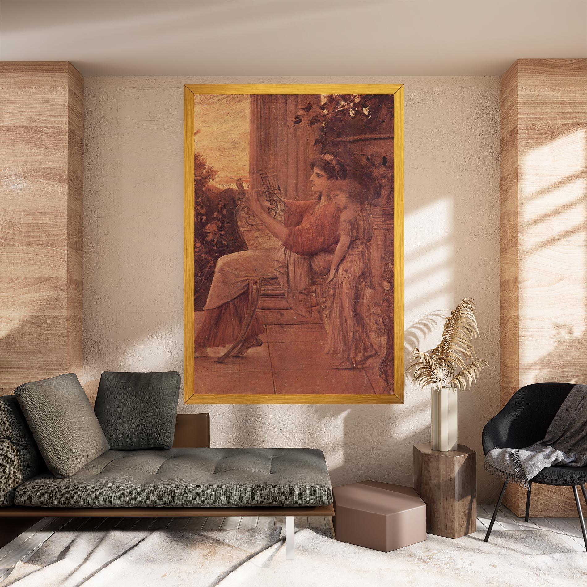 Vászonkép Gustav Klimt Painting mockup 8