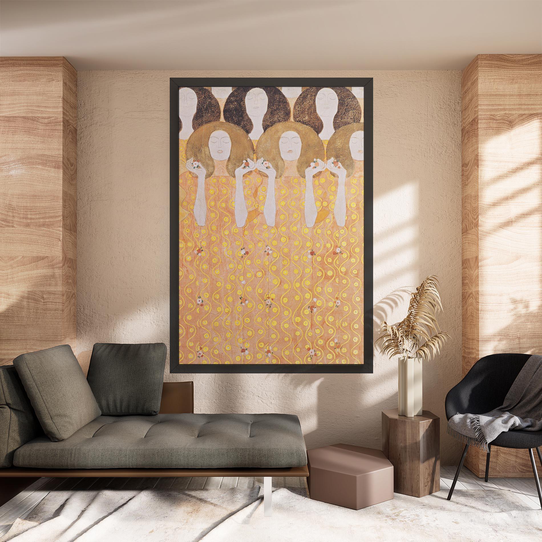 Vászonkép Beethoven Frieze mockup 8