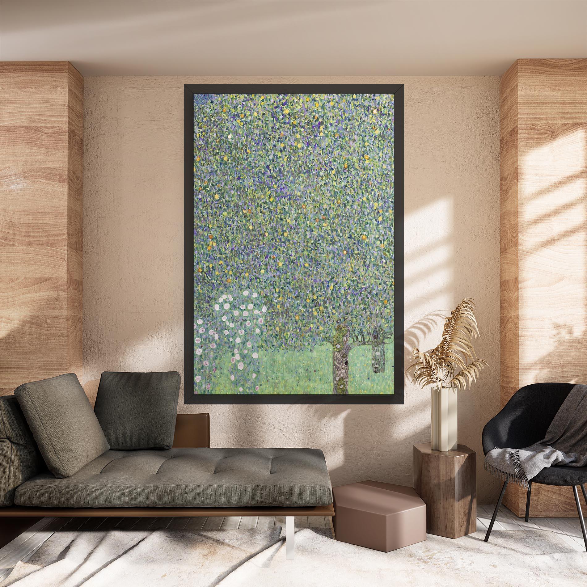 Vászonkép Rosebushes mockup 8