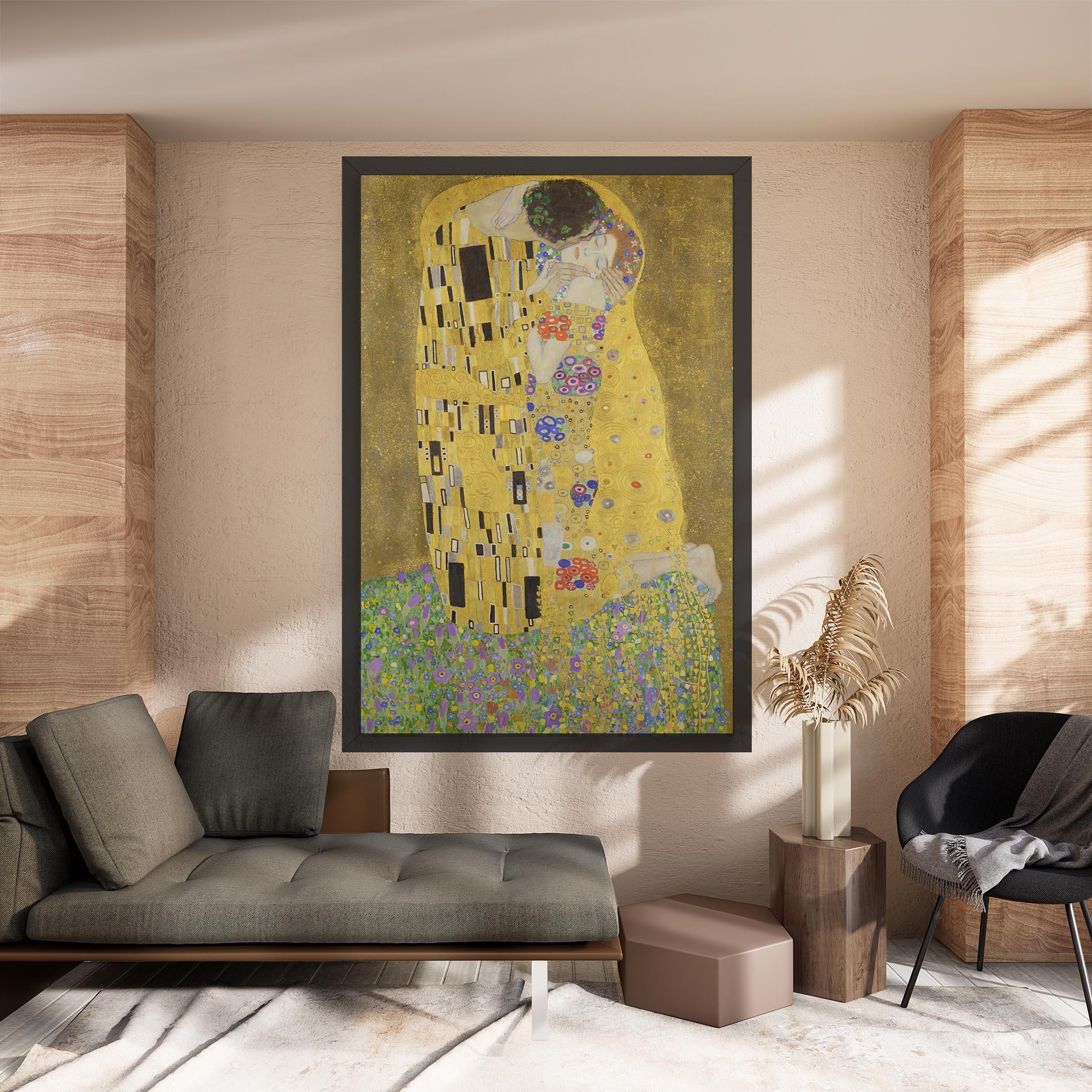 Vászonkép The Kiss mockup 8