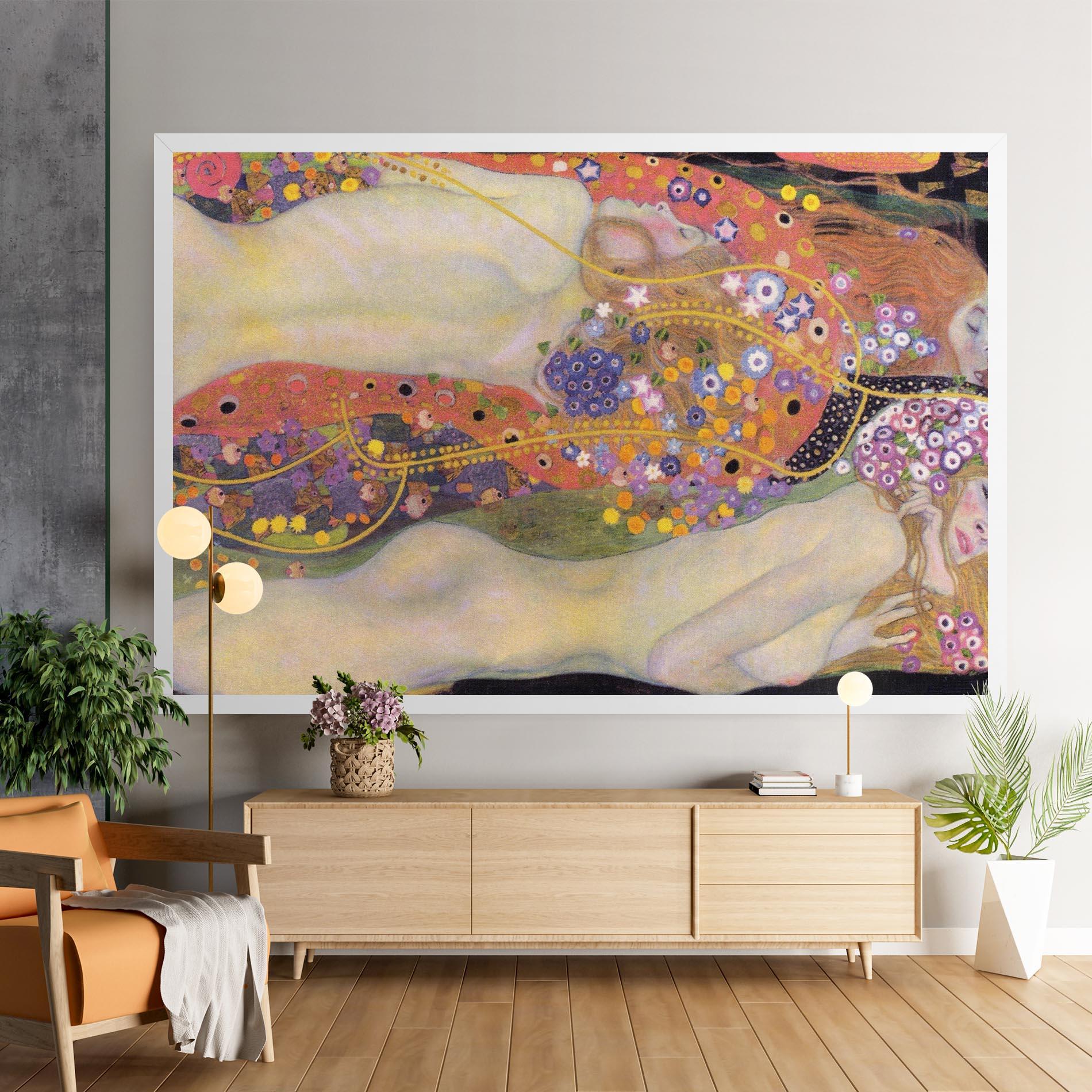 Vászonkép Water Serpents II mockup 9