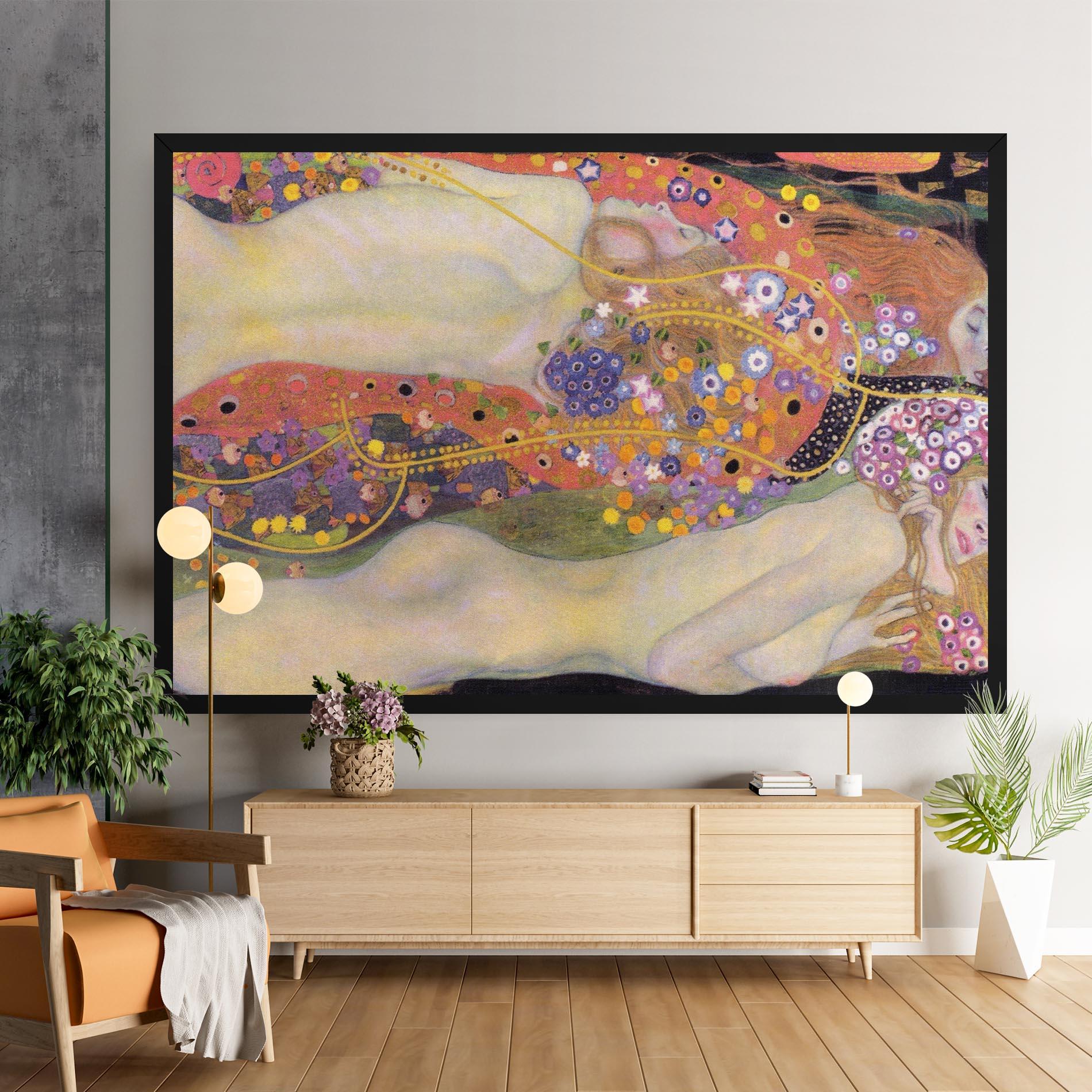 Vászonkép Water Serpents II mockup 9