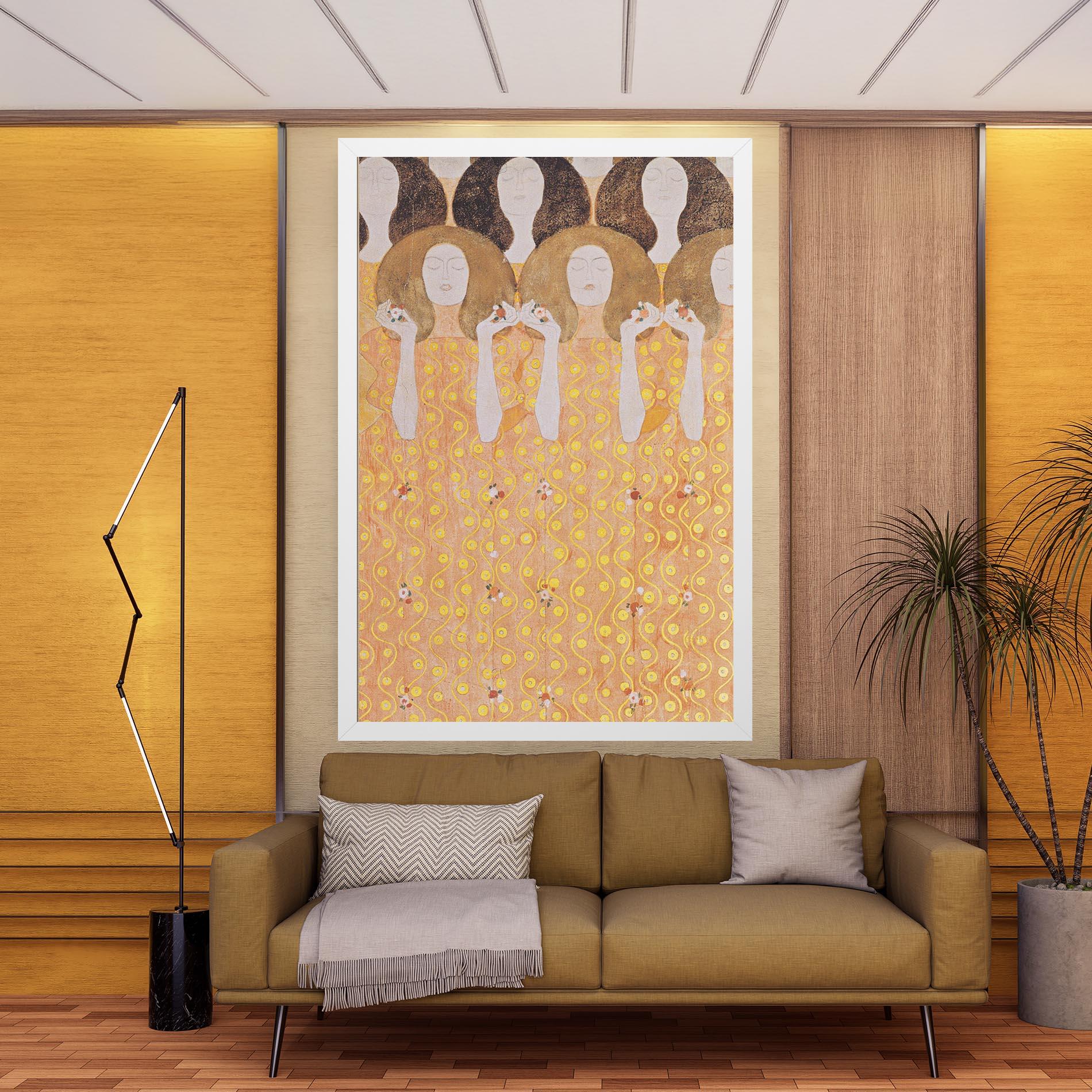 Vászonkép Beethoven Frieze mockup 9